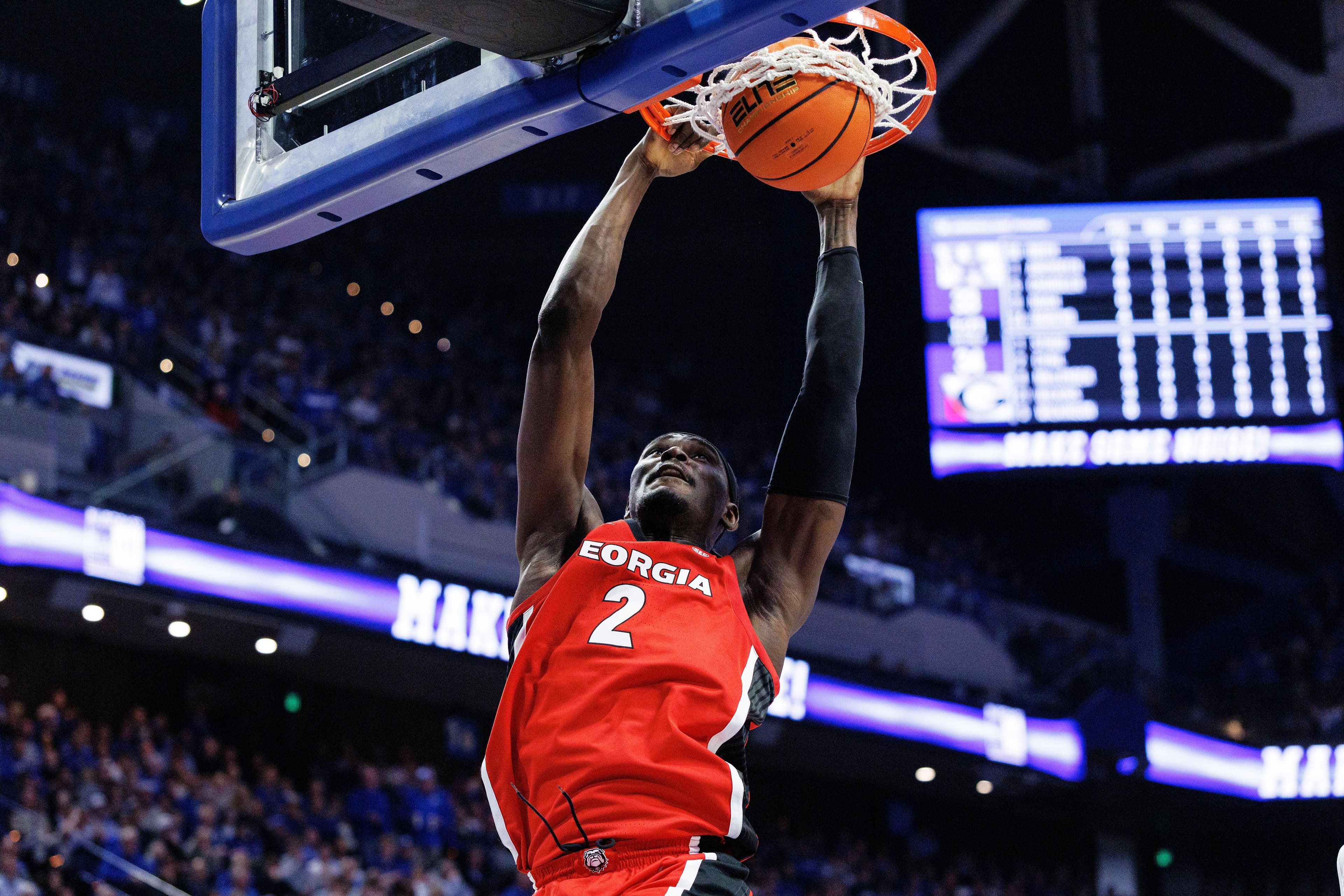 Georgia basketball center Somto Cyril announces transfer portal plans