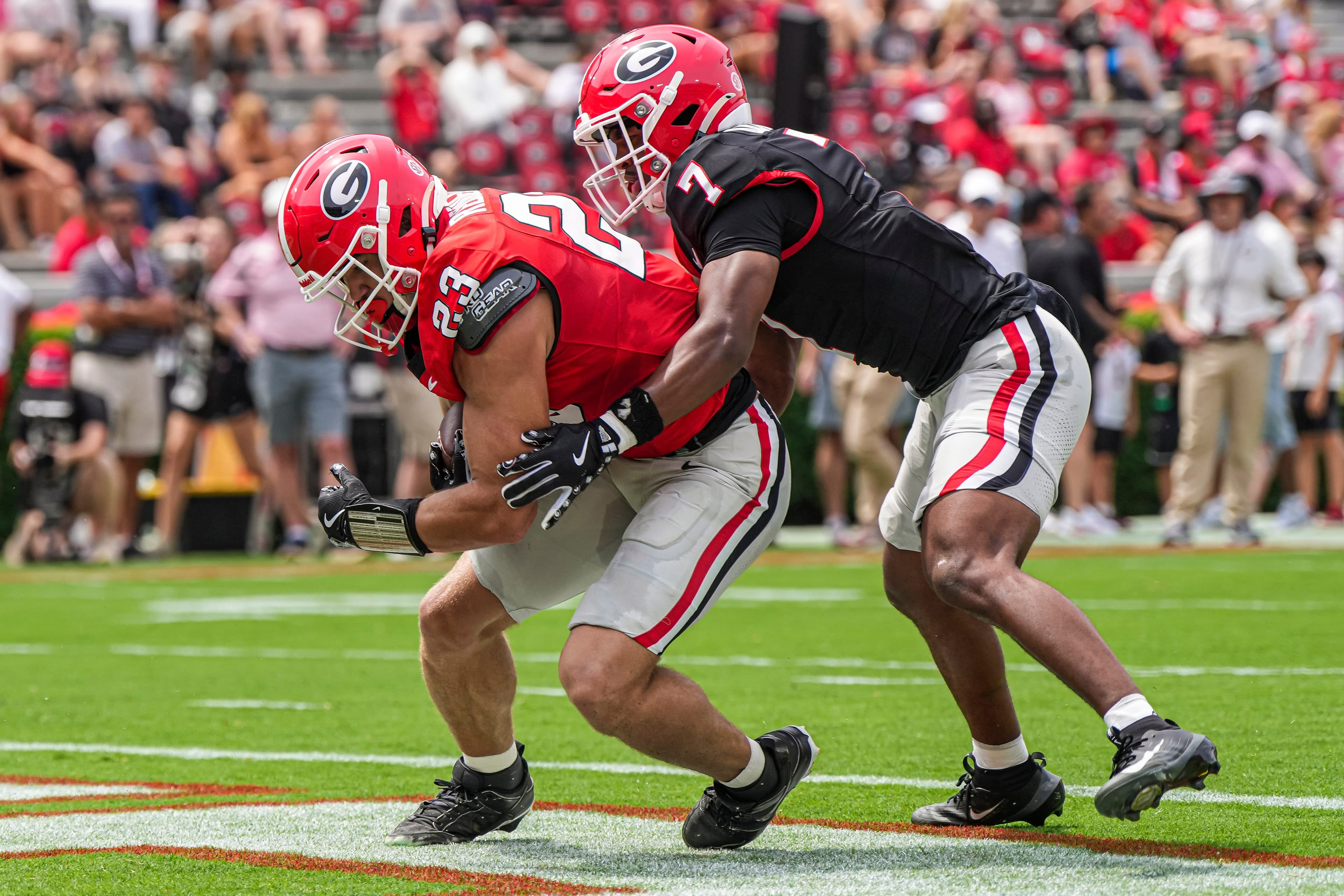 Georgia's Kirby Smart calls G-Day star 'most improved'