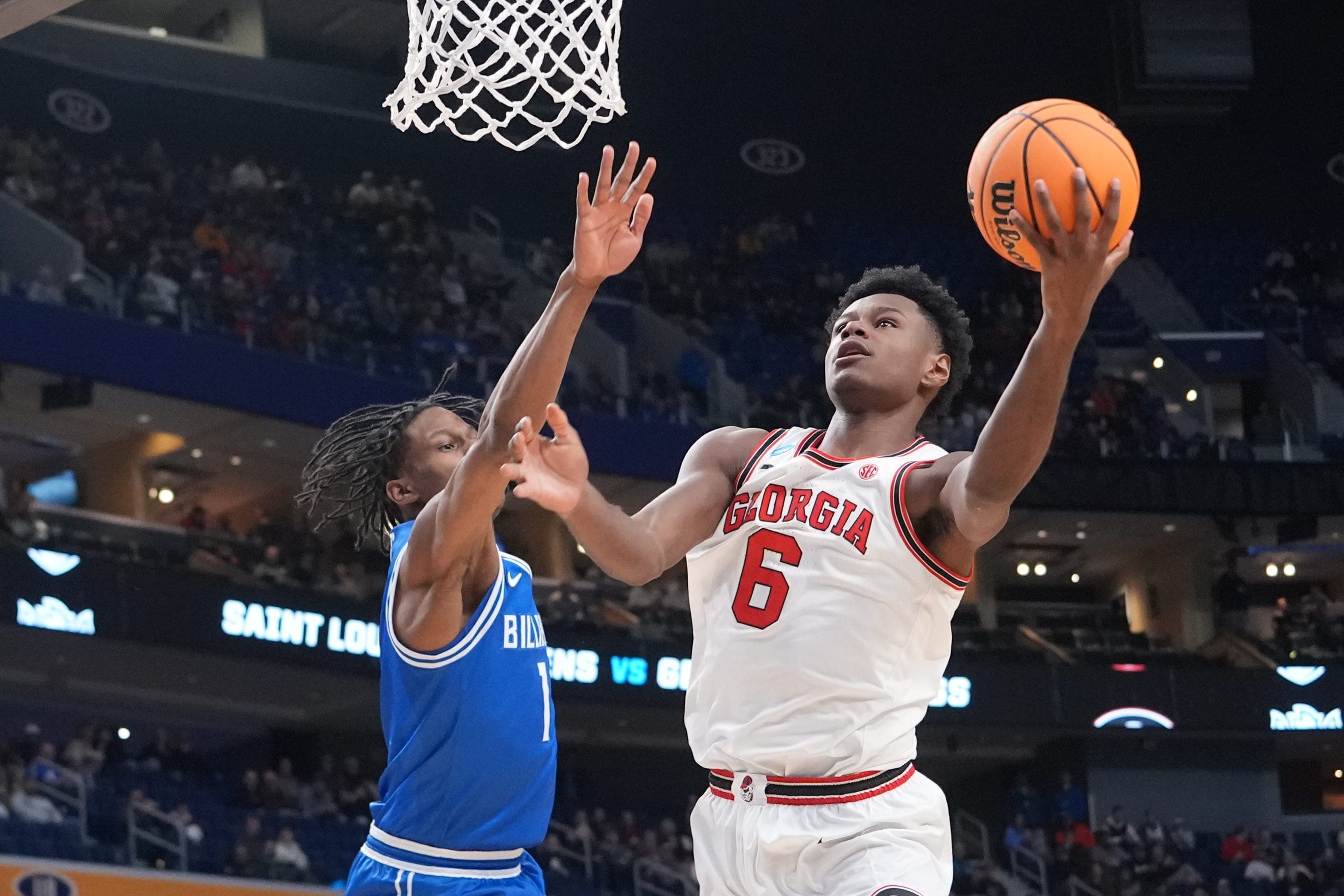Georgia basketball suffers embarrassing 25-point loss to Saint Louis
