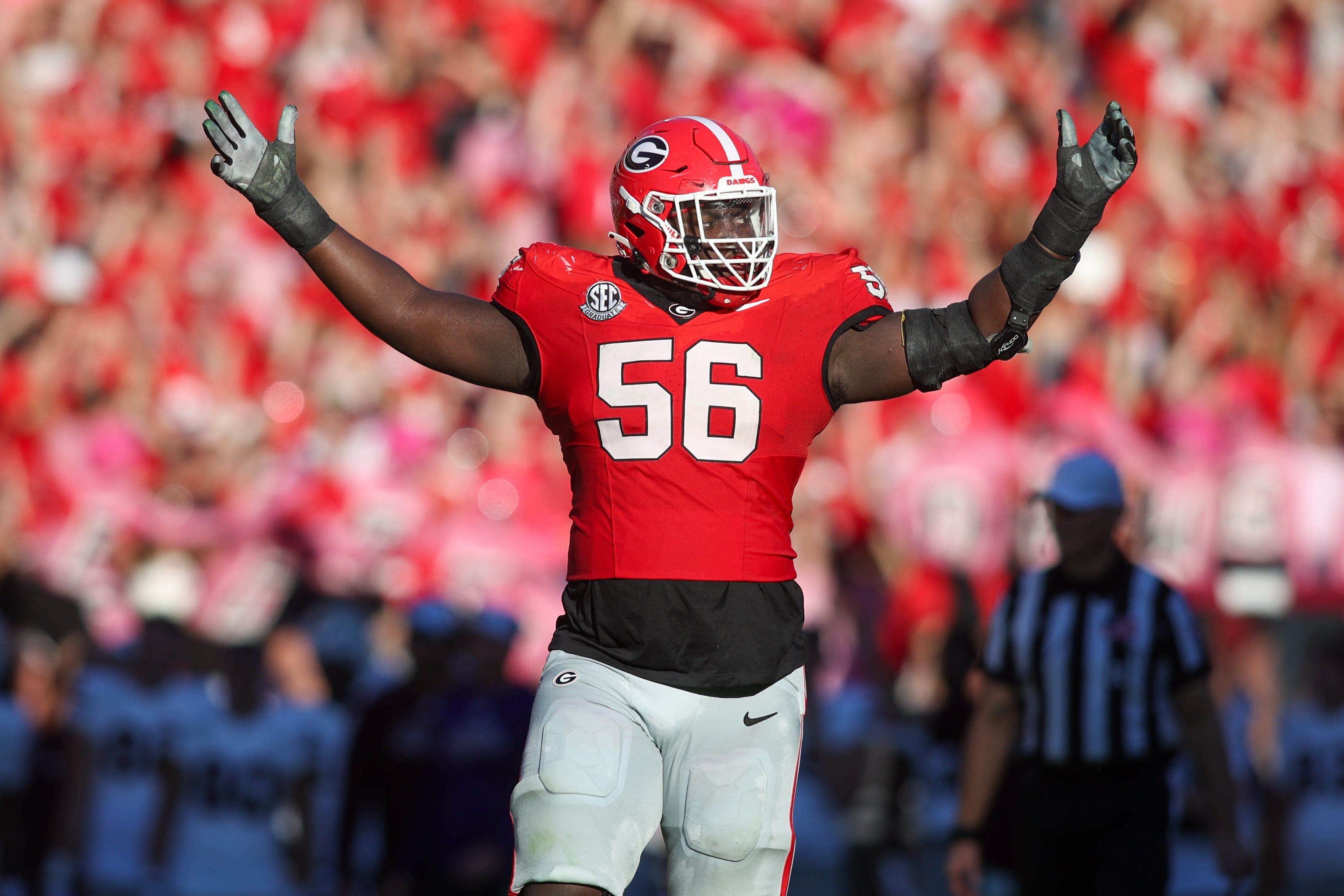 Georgia OL Micah Morris drafted by the Philadelphia Eagles