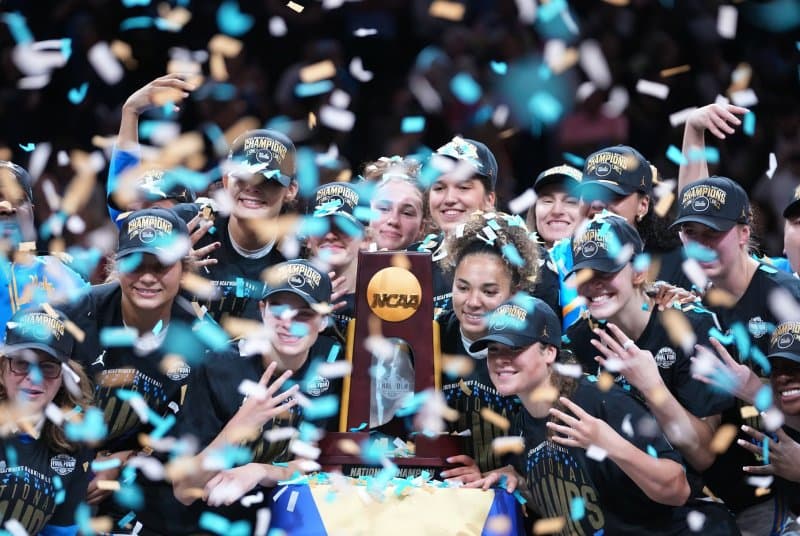 UCLA crushes South Carolina for first NCAA women's basketball title