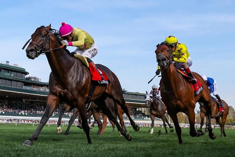 Upsets mark weekend horse racing, including Road to Kentucky Derby