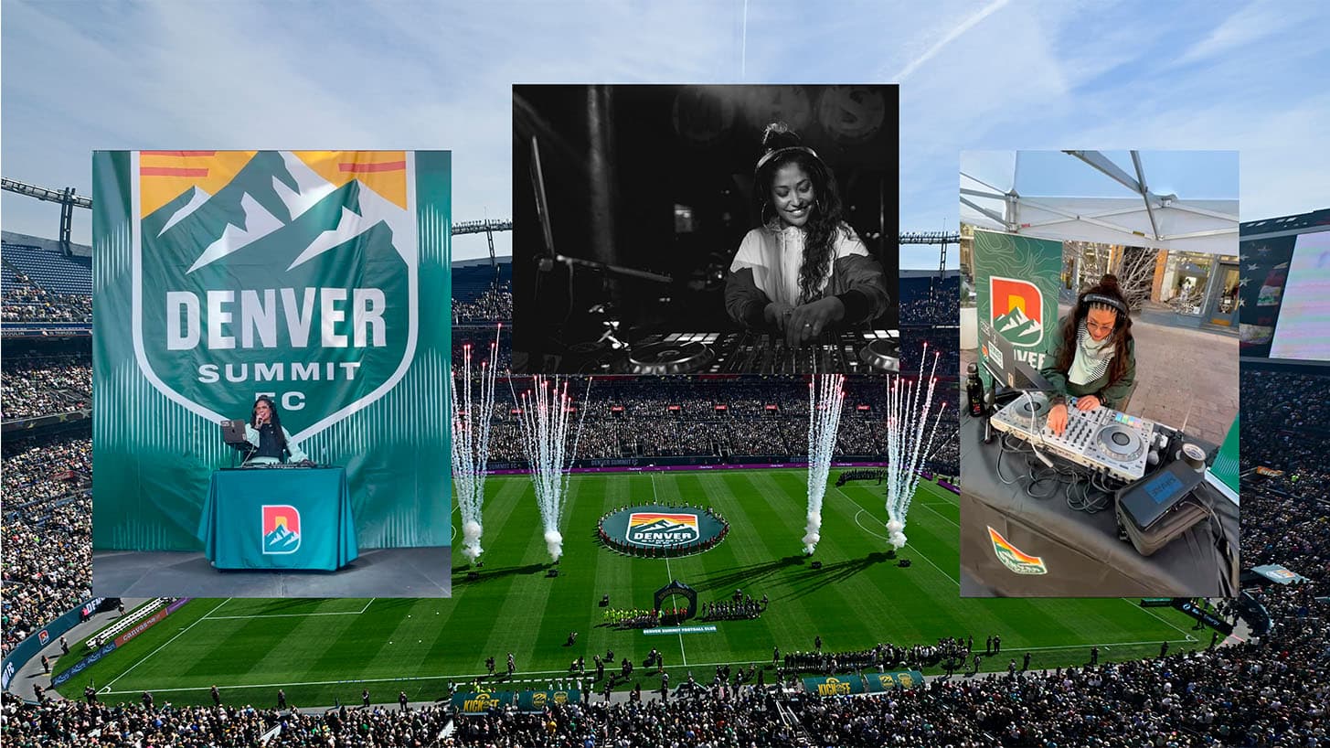 ‘I Feel Like I’m Made for This’: DJ Cyn on Providing the Soundscape for Denver Summit FC’s Historic Inaugural Home Match