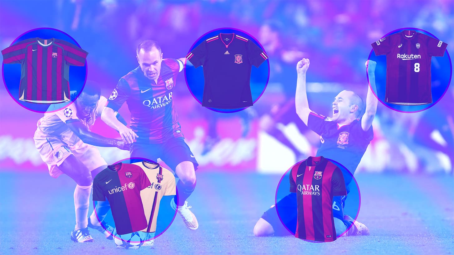 5 Kits That Define a Career: Andres Iniesta