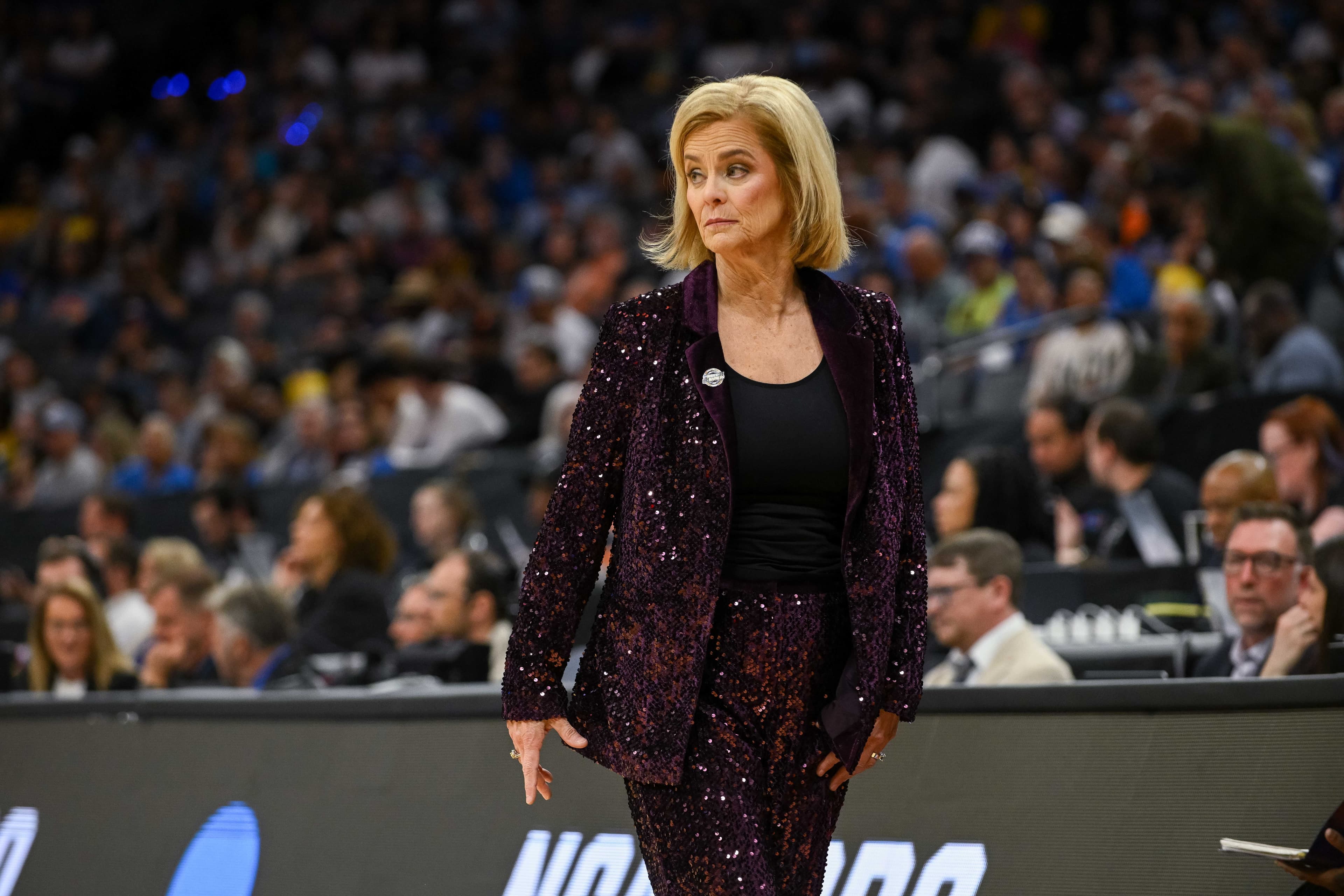 Kim Mulkey shuts down retirement rumors after LSU's Sweet 16 loss to Duke