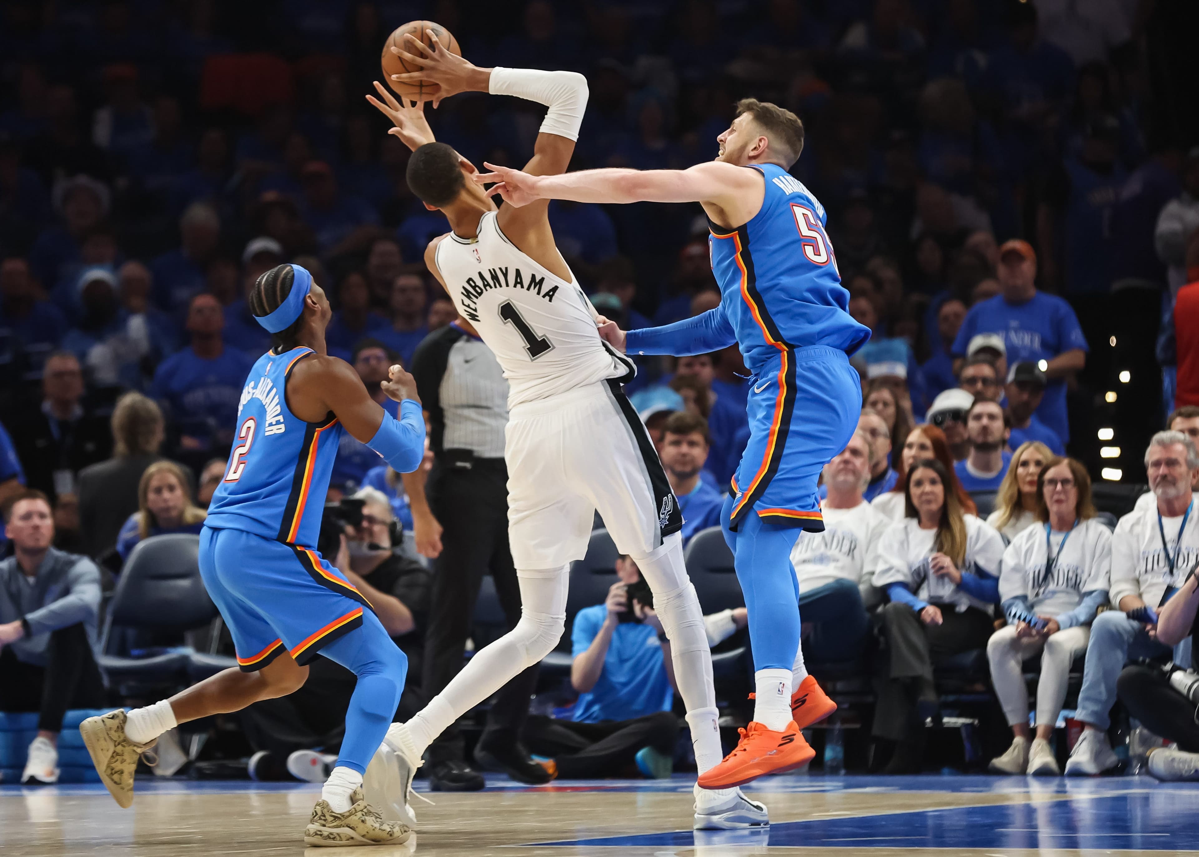 Thunder-Spurs Game 2 takeaways: Defending Wemby, turnovers haunt San Antonio