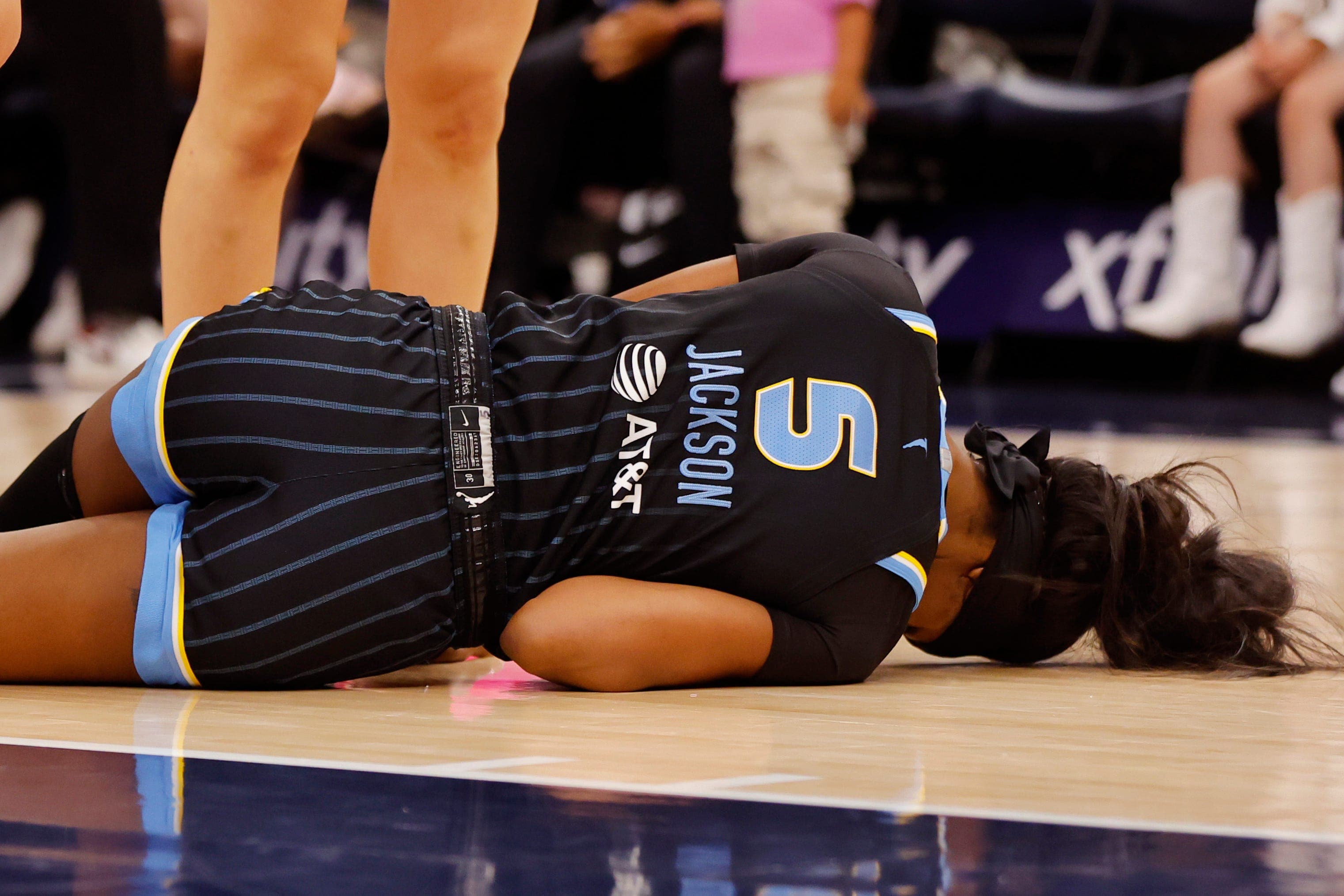 Sky star Rickea Jackson will miss rest of WNBA season with torn ACL
