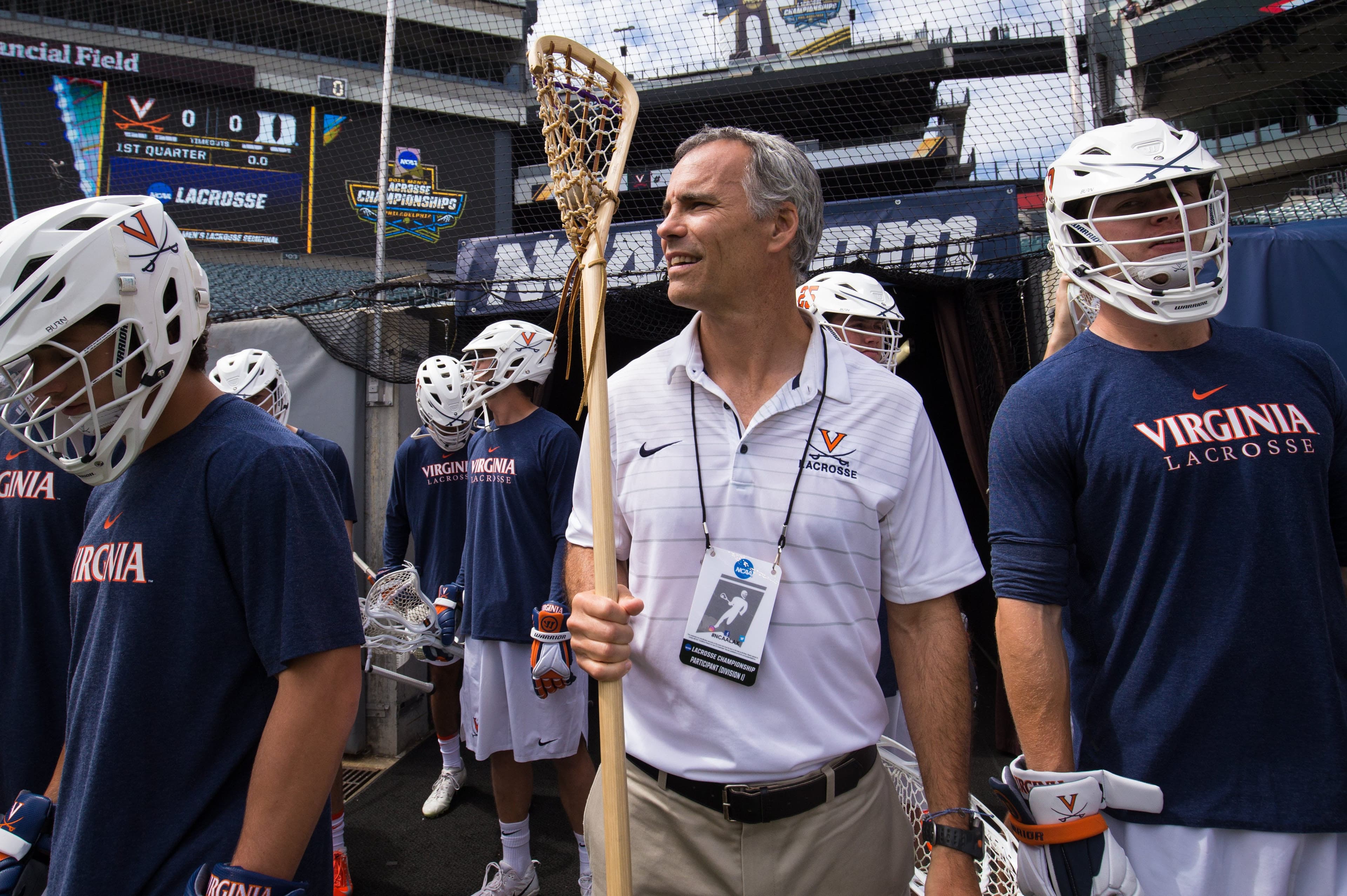 Virginia men's lacrosse coach Lars Tiffany out after 10 seasons at school