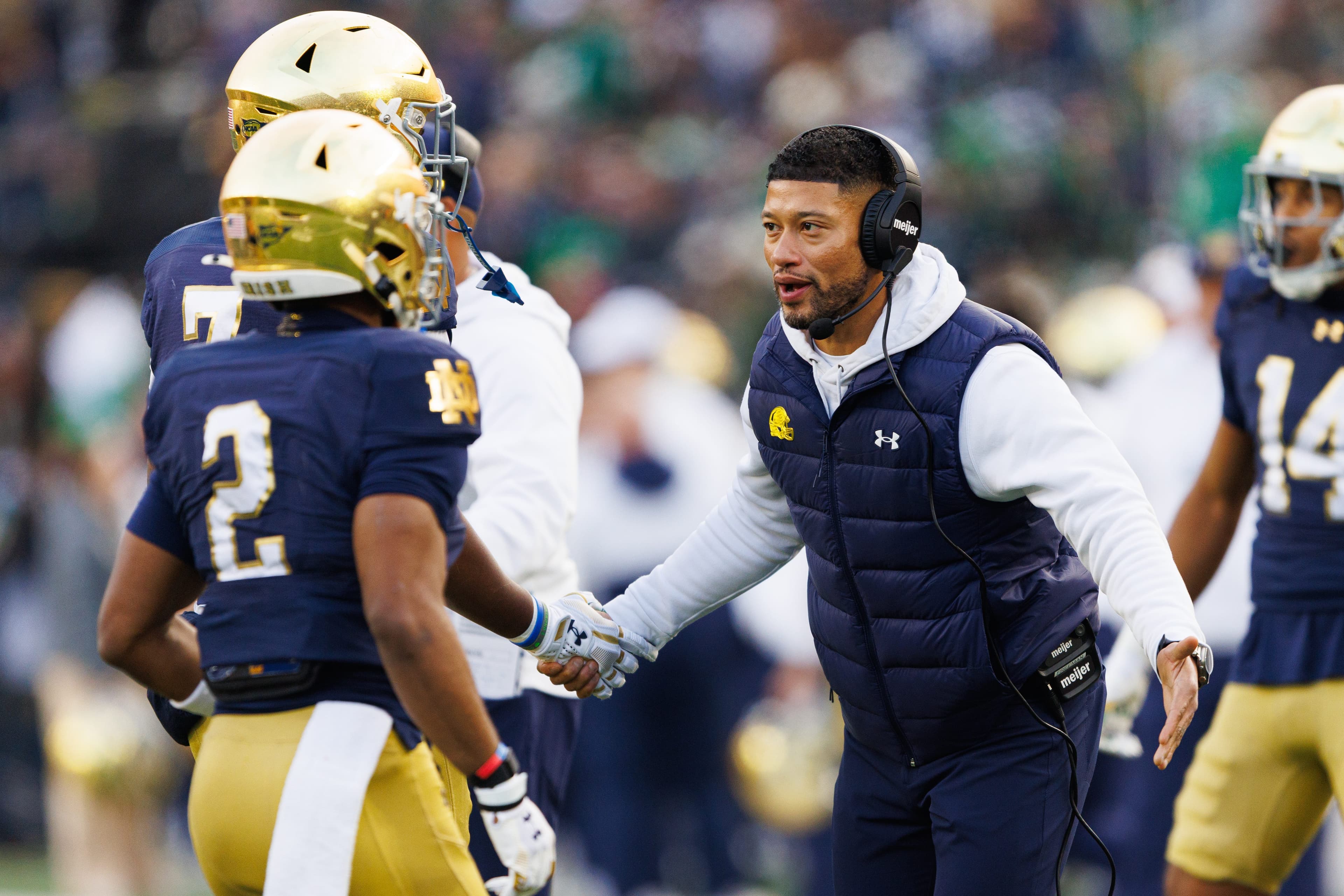 Marcus Freeman modernizing Notre Dame football with push from Navy SEALs