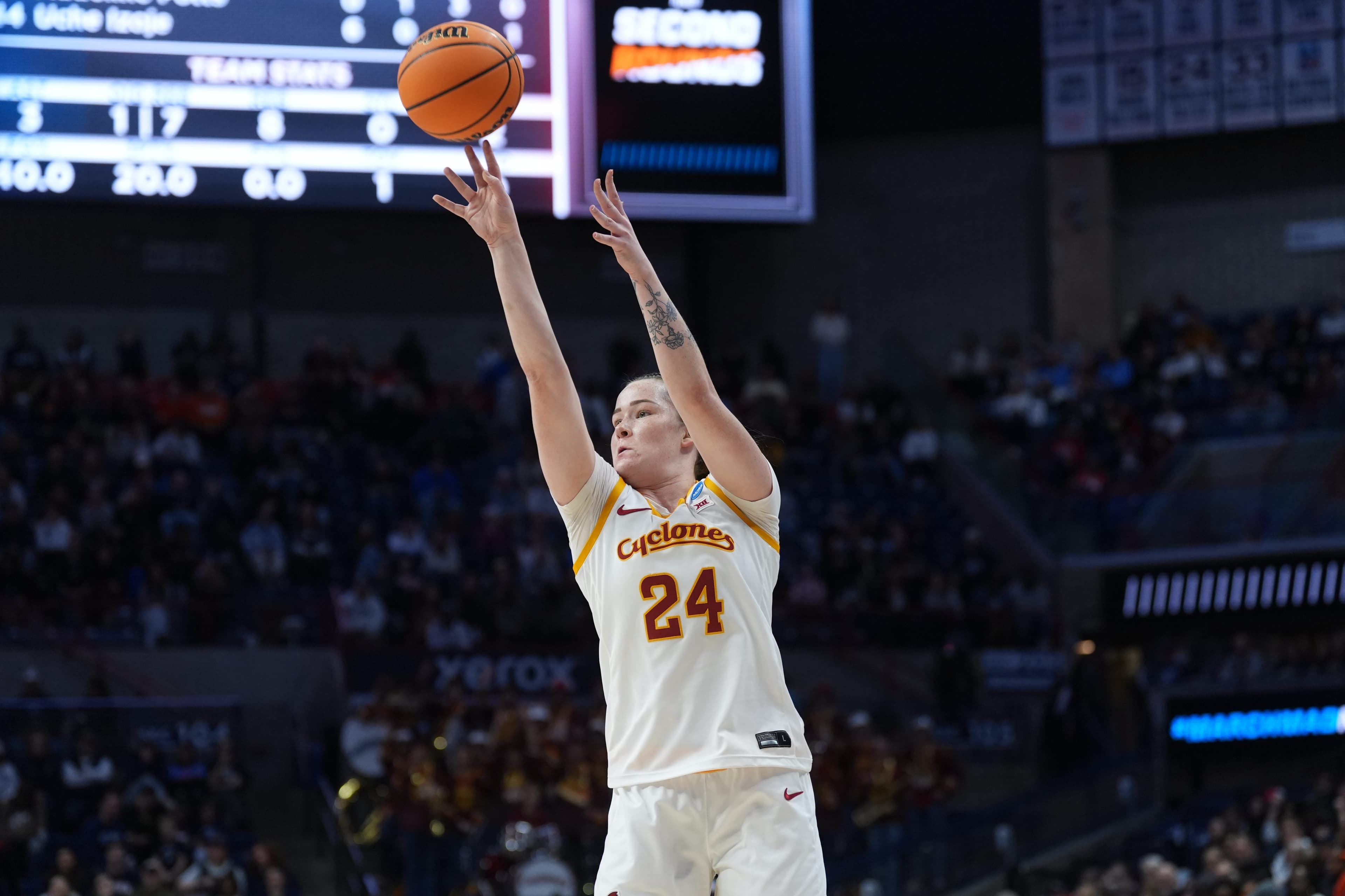 Iowa State's Addy Brown to enter transfer portal after March Madness exit