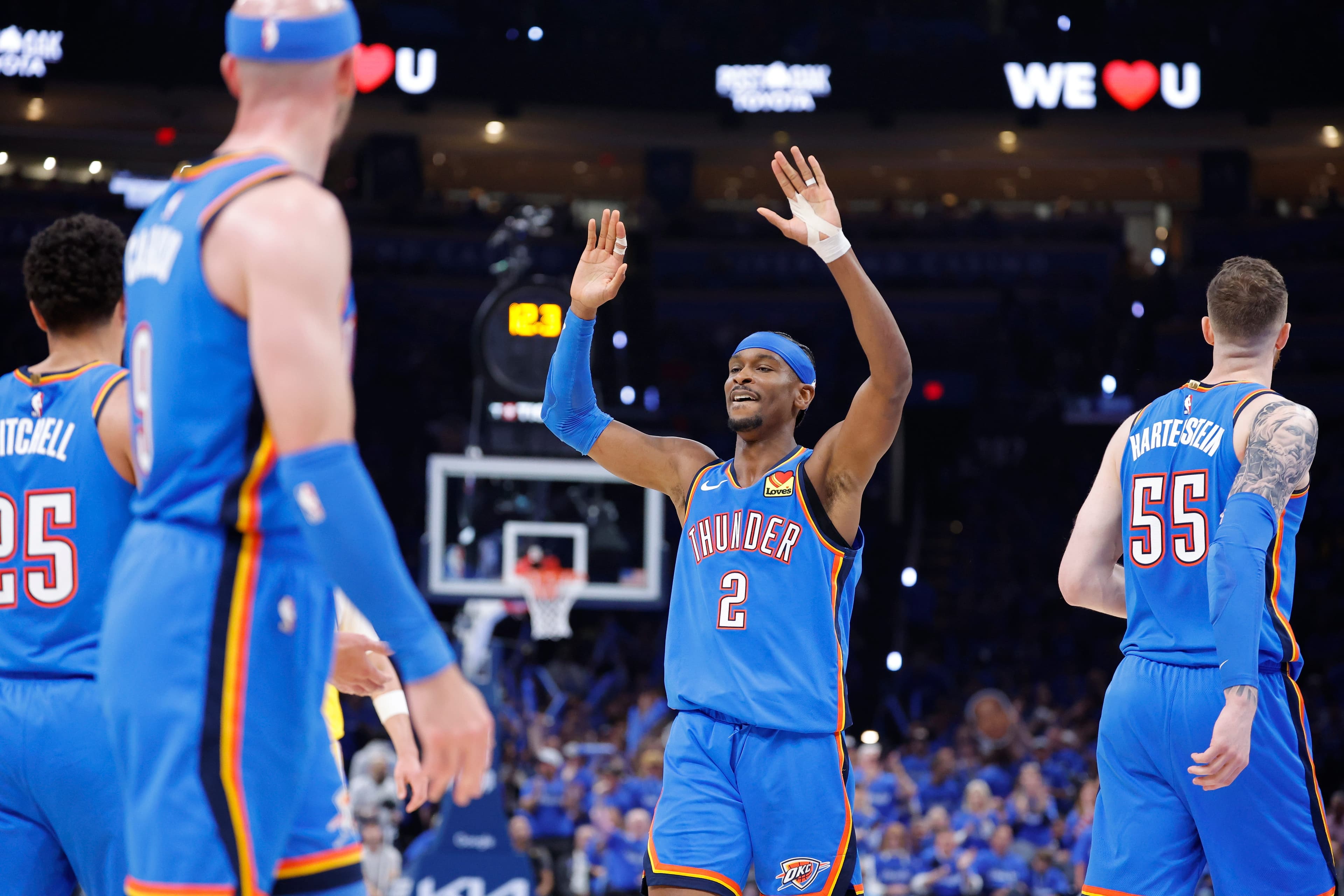 Where did Western Conference Finals stars play high school basketball?