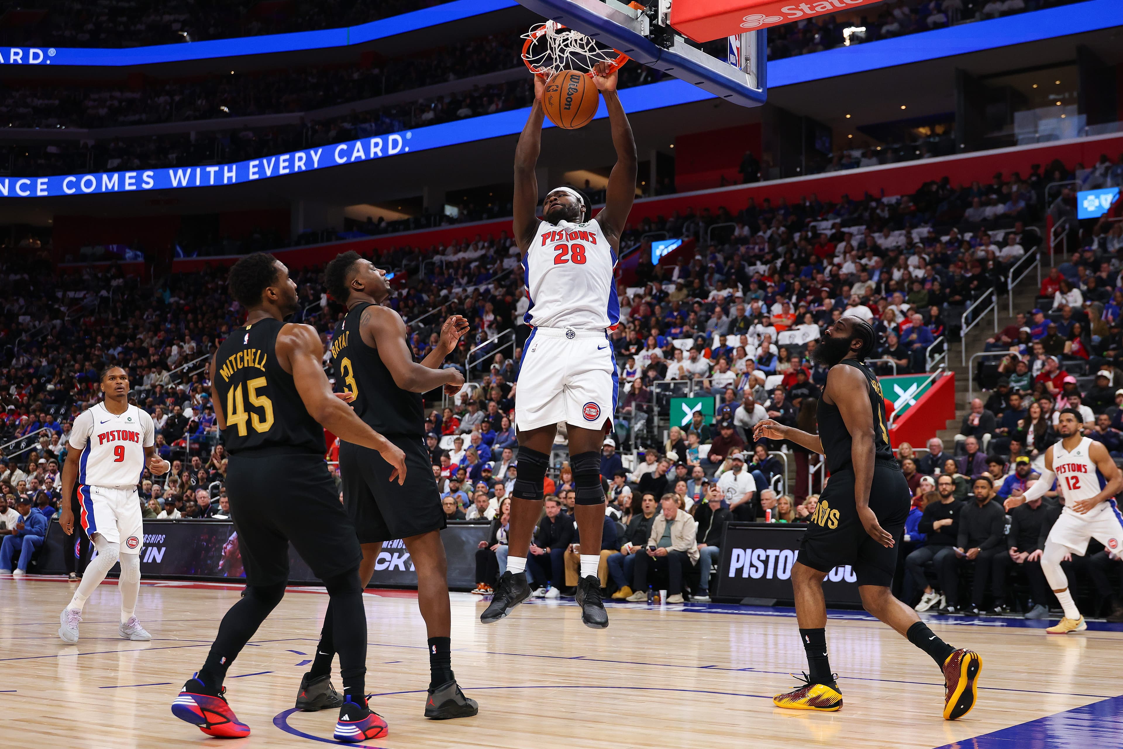 NBA Game 1 winners, losers live: Pistons put pressure on Cavaliers early