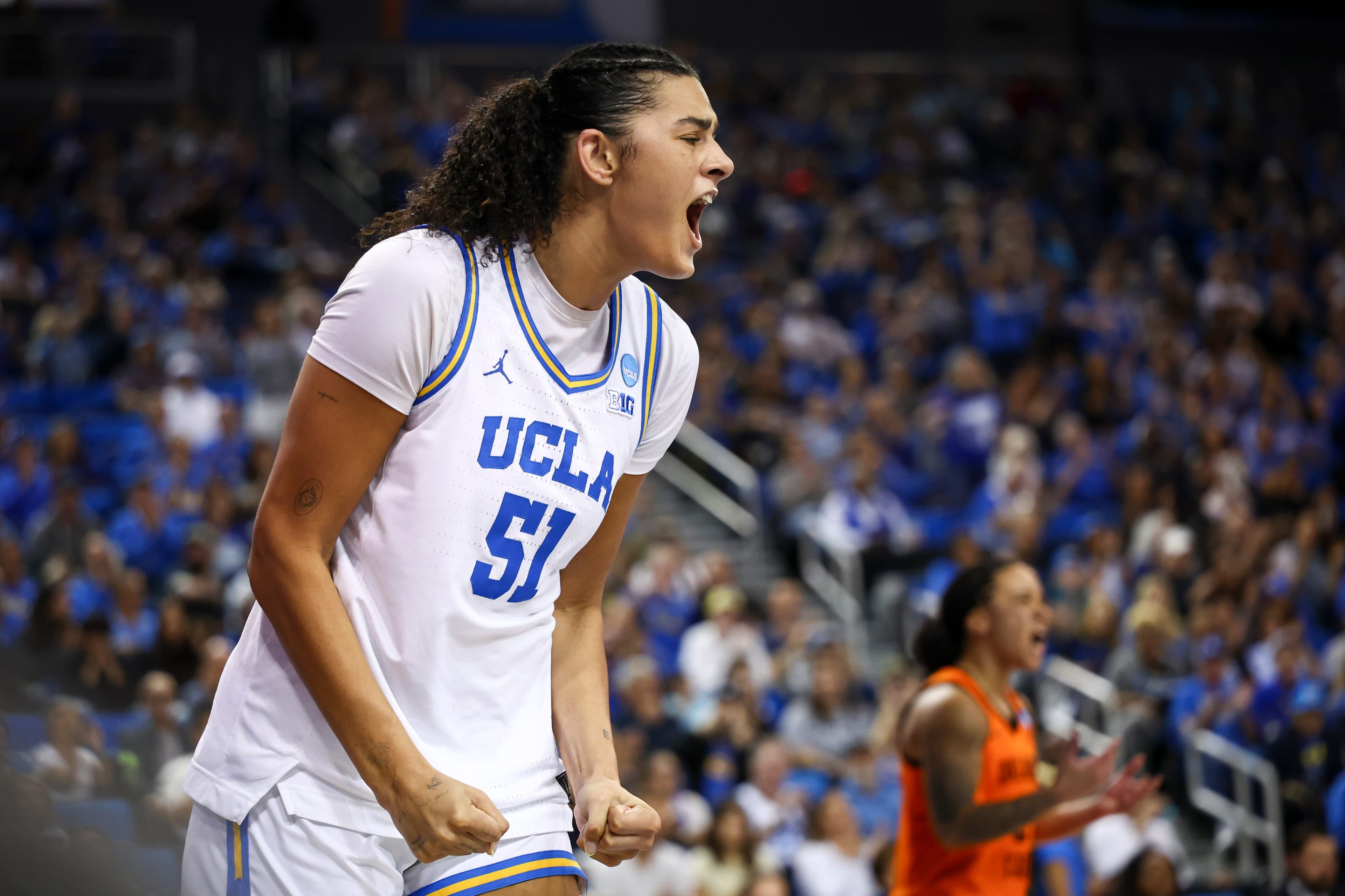 How UCLA star Lauren Betts found herself and is dancing, literally, to the Sweet 16