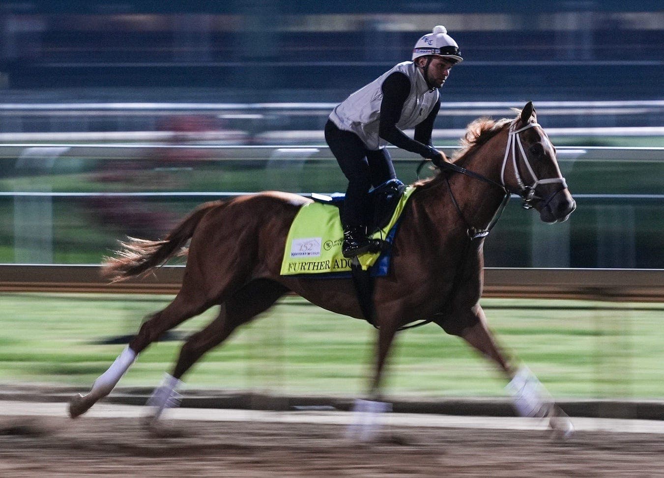 Missed field goal by Younghoe Koo saved this Thoroughbred trainer's life