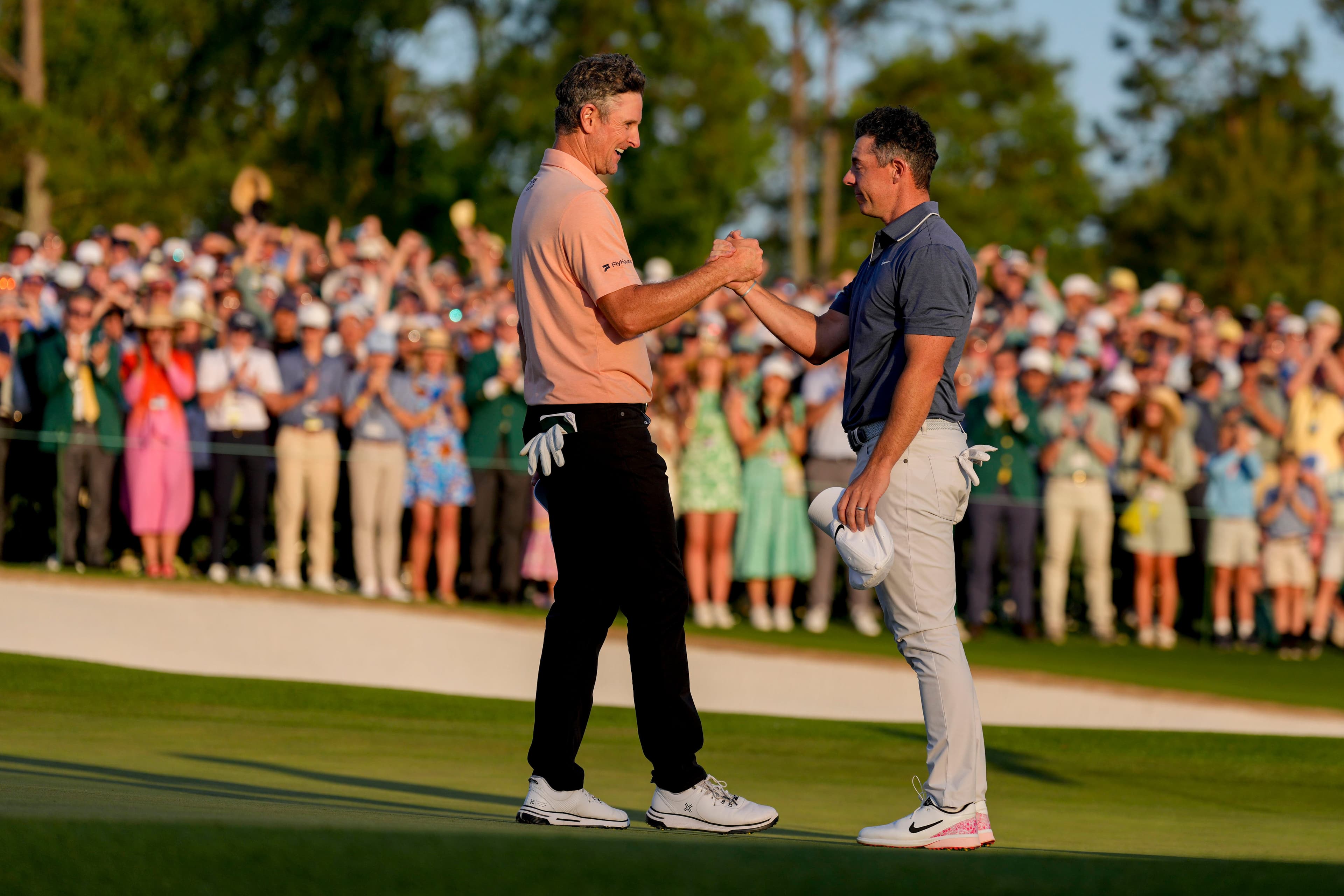 Masters runner-up reactions vary, depending on the green jacket winner