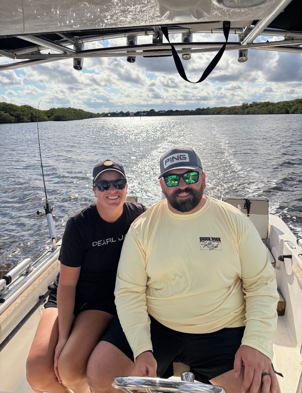 This three-time winner named the family boat after an LPGA major