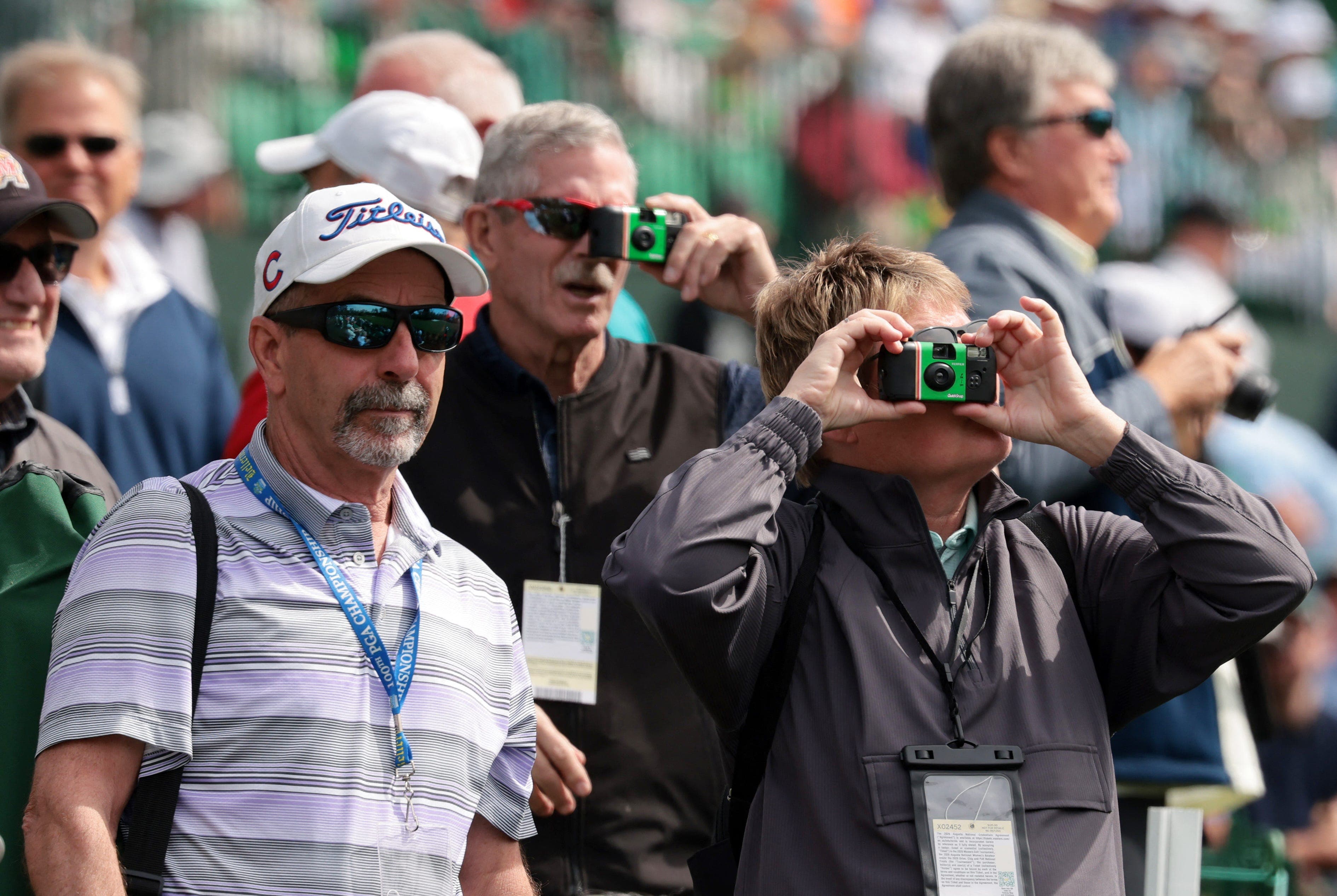 Handheld cameras are a staple at the Masters. Here's why
