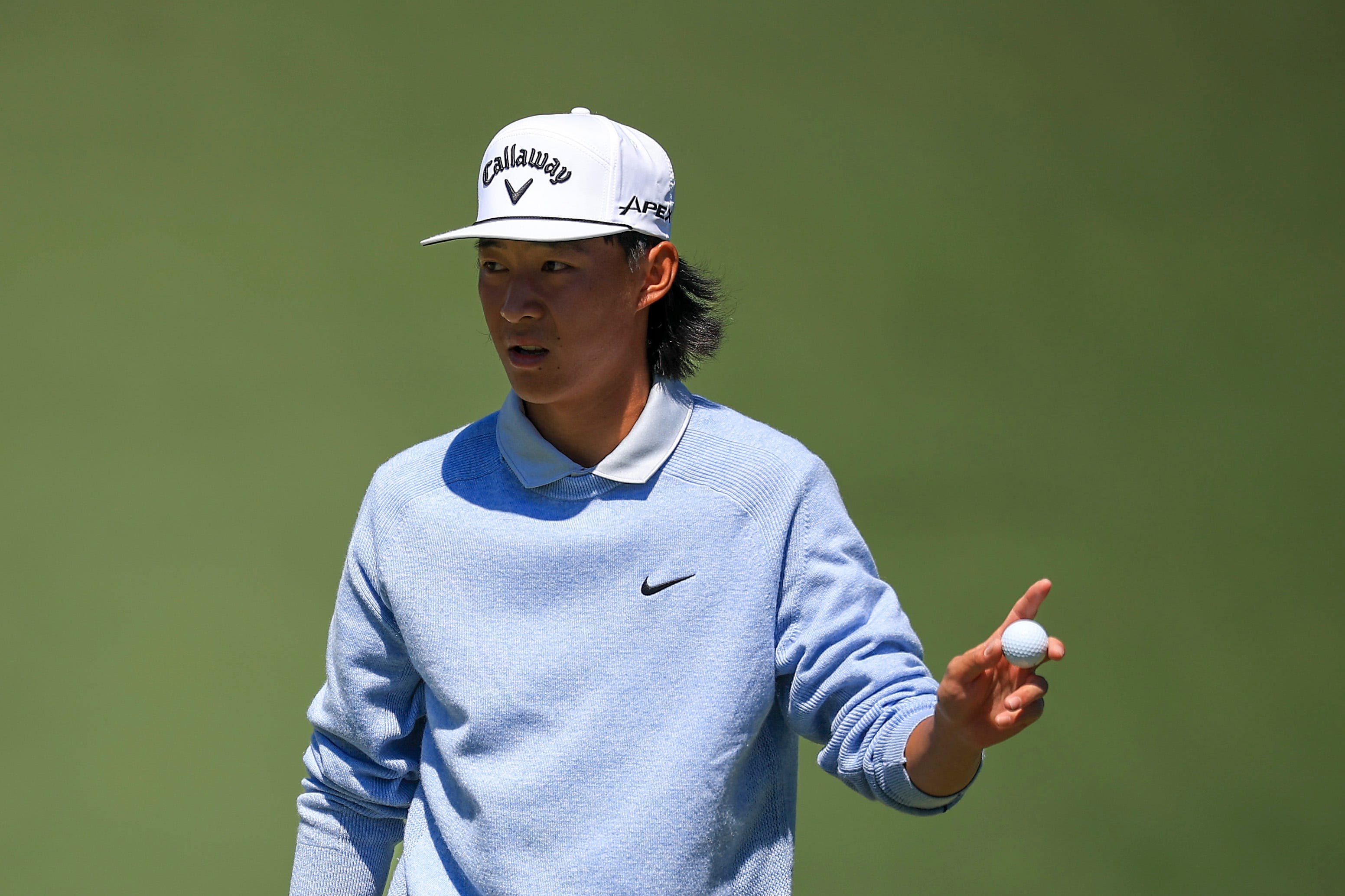 Masters 2026: Ethan Fang paces amateurs with 74 in first round