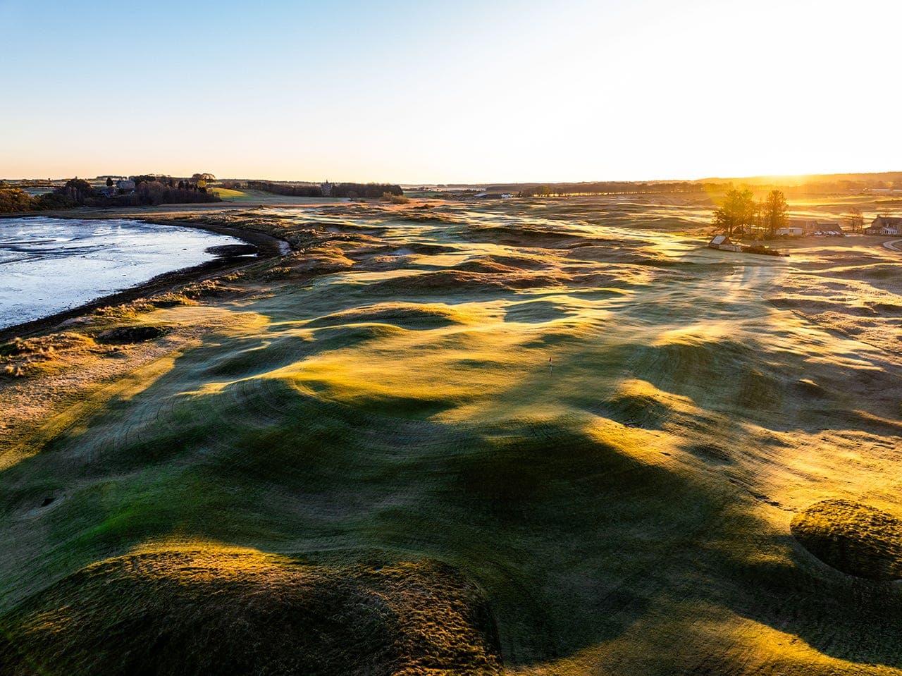 New course in Scotland opens officially with perfectly wrinkled ground