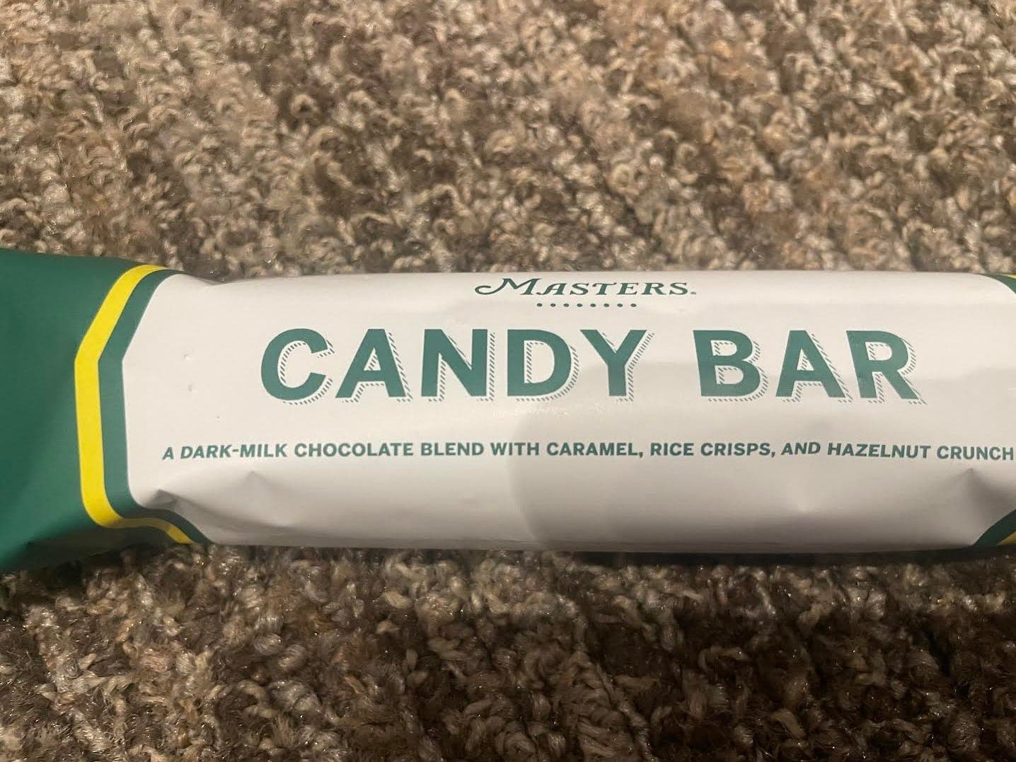 Masters candy bar is newest, and only addition, to 2026 concesssions