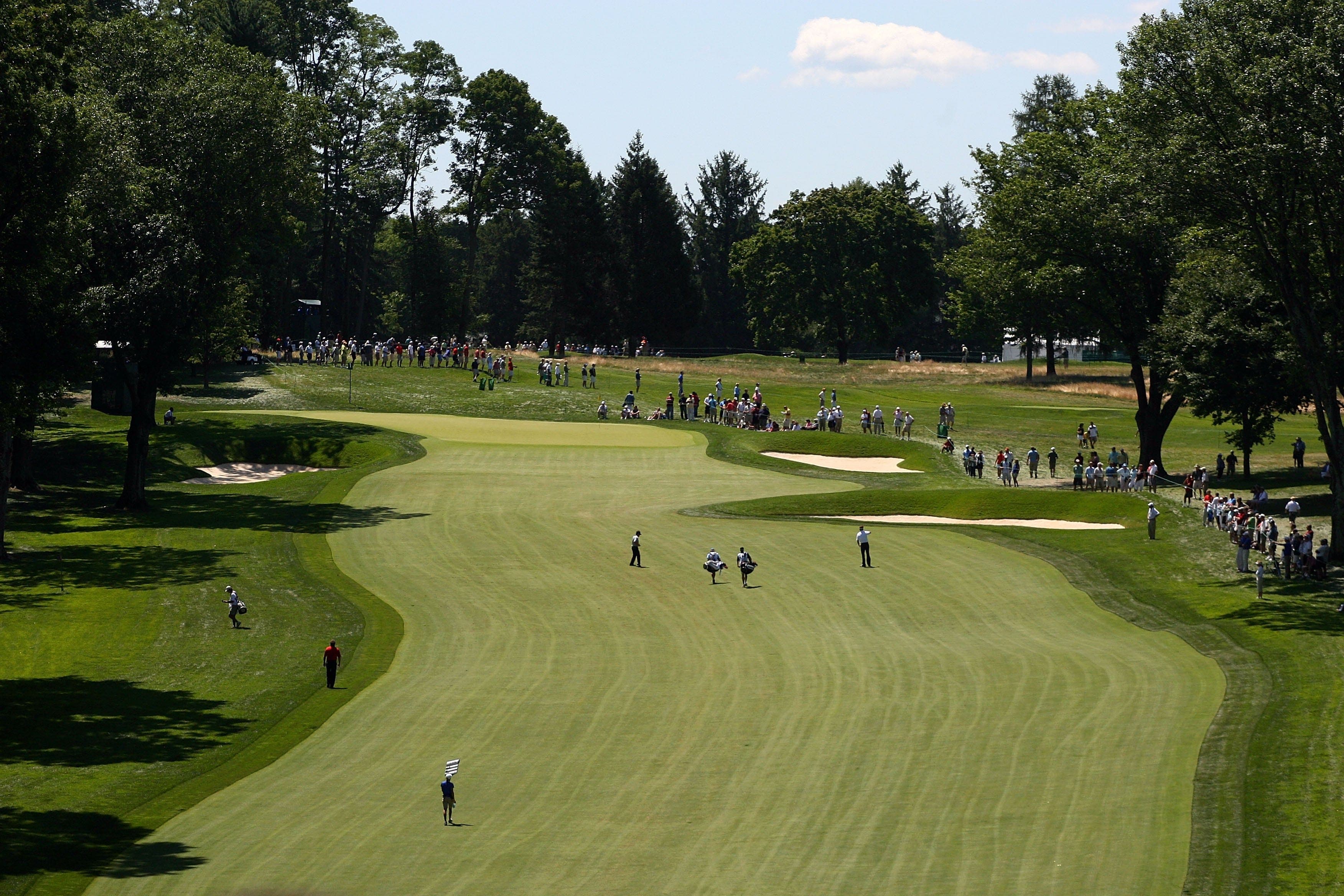 Future PGA Championship sites include Aronimink, Frisco, Olympic Club