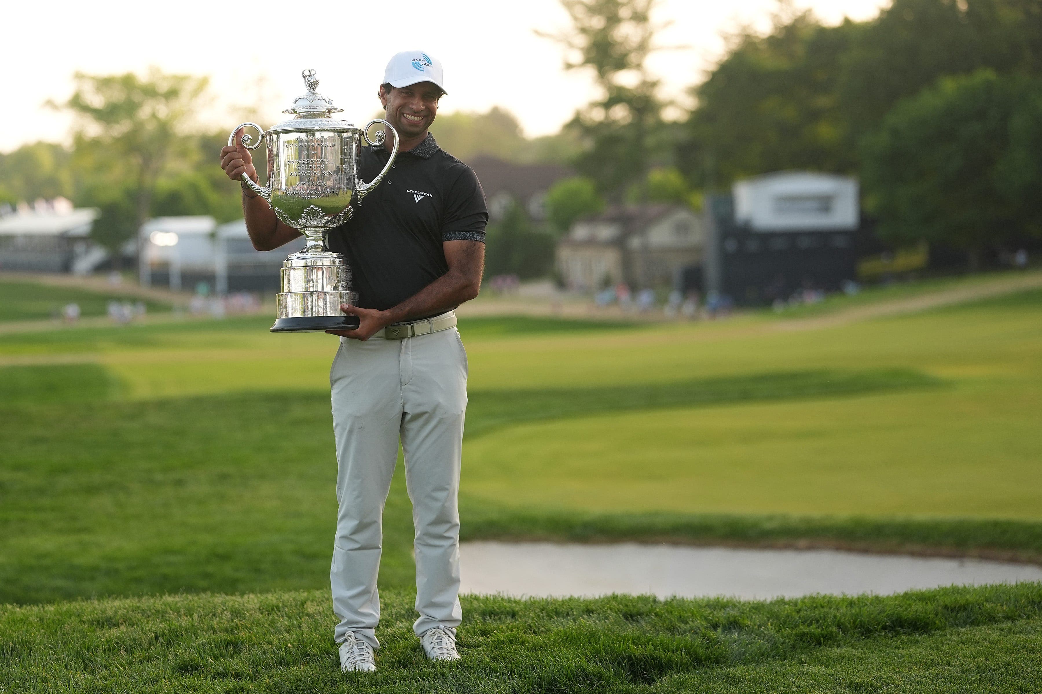 Aaron Rai wins PGA Championship, withdraws from CJ Cup