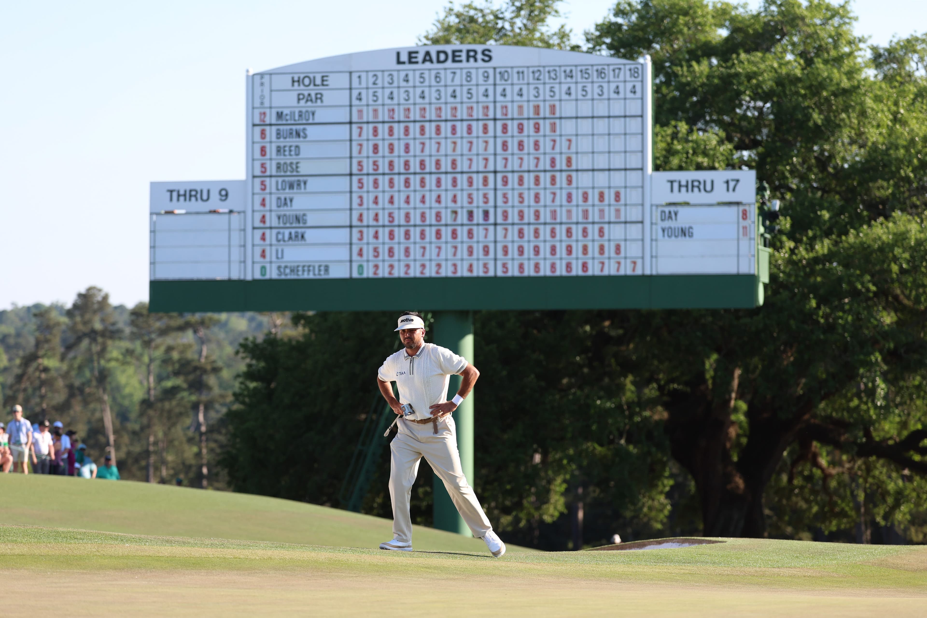Jason Day wasn't expecting receptive Masters greens on Saturday