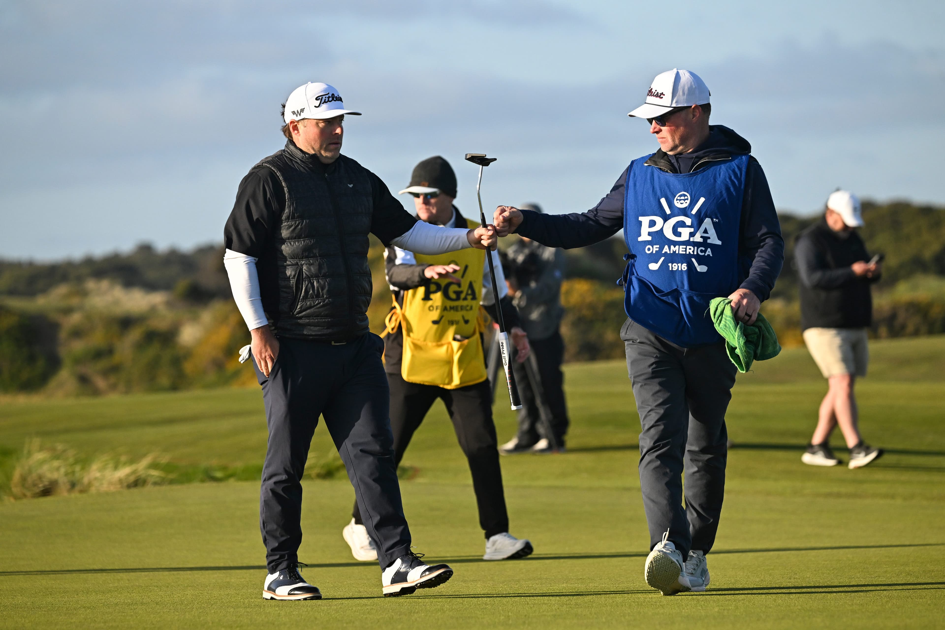 Washington golf club members travel to see head pro punch ticket to PGA Championship