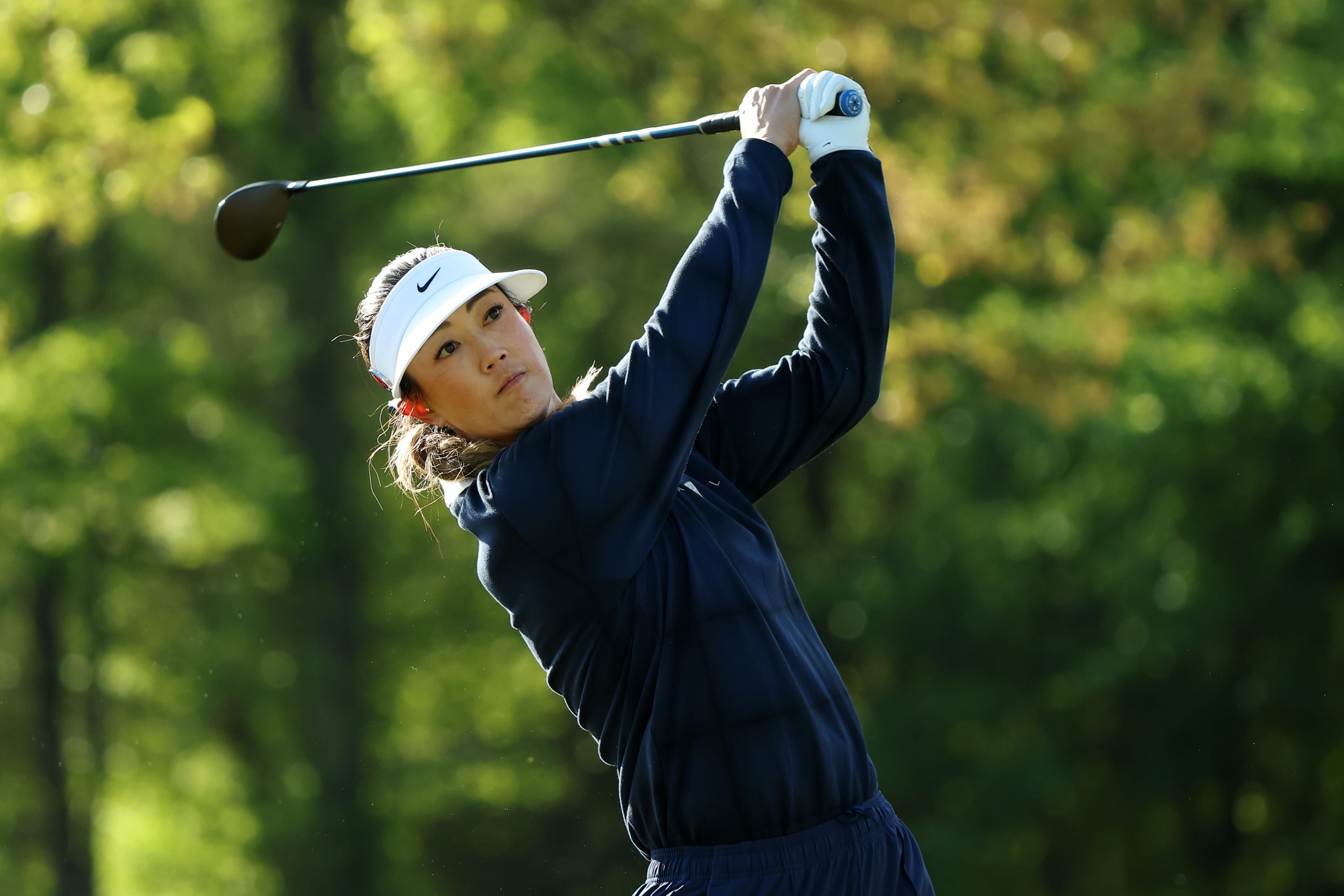 Michelle Wie West shoots 'nervy' 82 in first LPGA round in 3 years