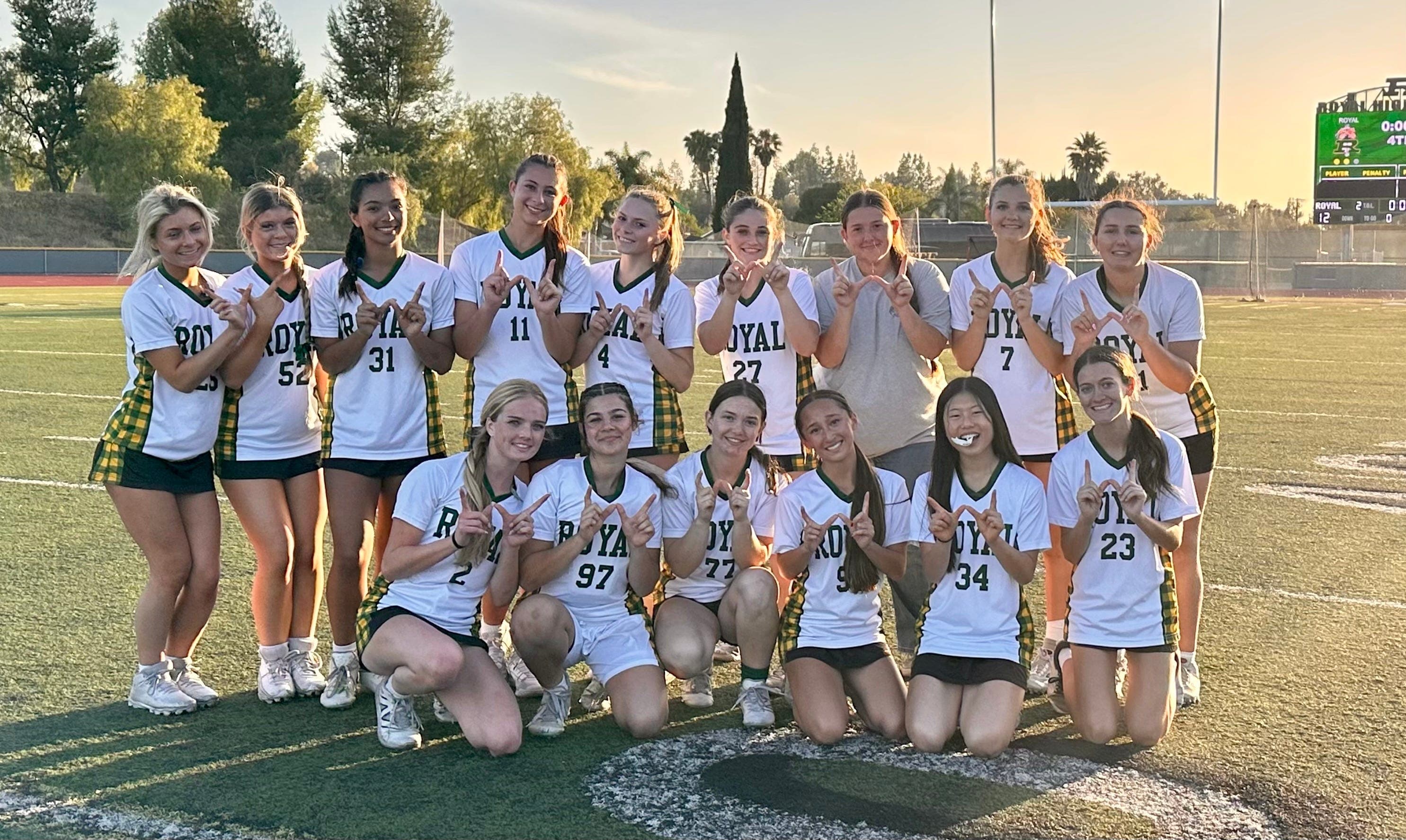 Royal girls lacrosse stays perfect with CIF-SS first-round win