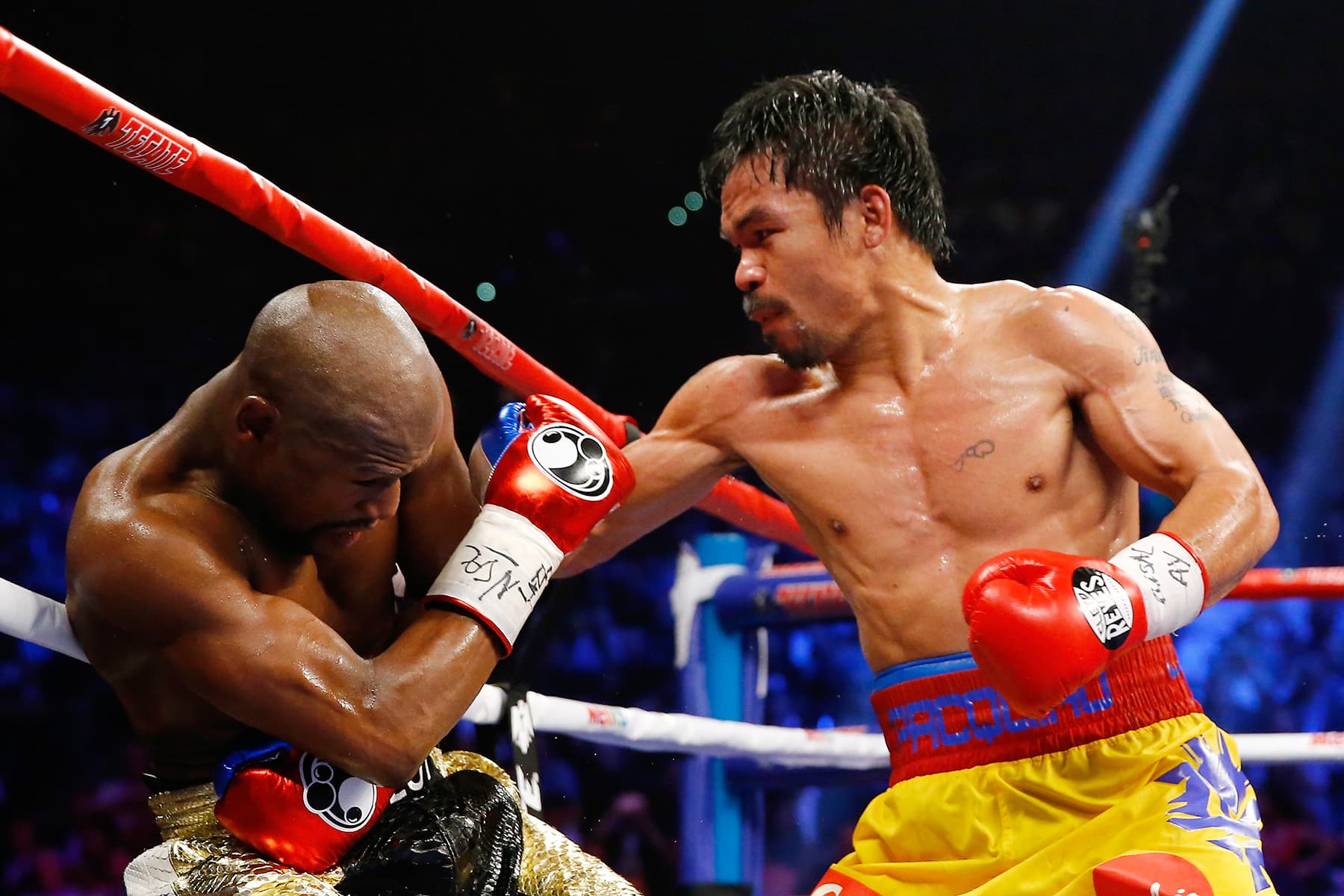 Manny Pacquiao Says Top Rank “Blocked” Terence Crawford Fight, Mocks Floyd Mayweather Jr.’s “TBE” Claims Ahead Of Historic Rematch
