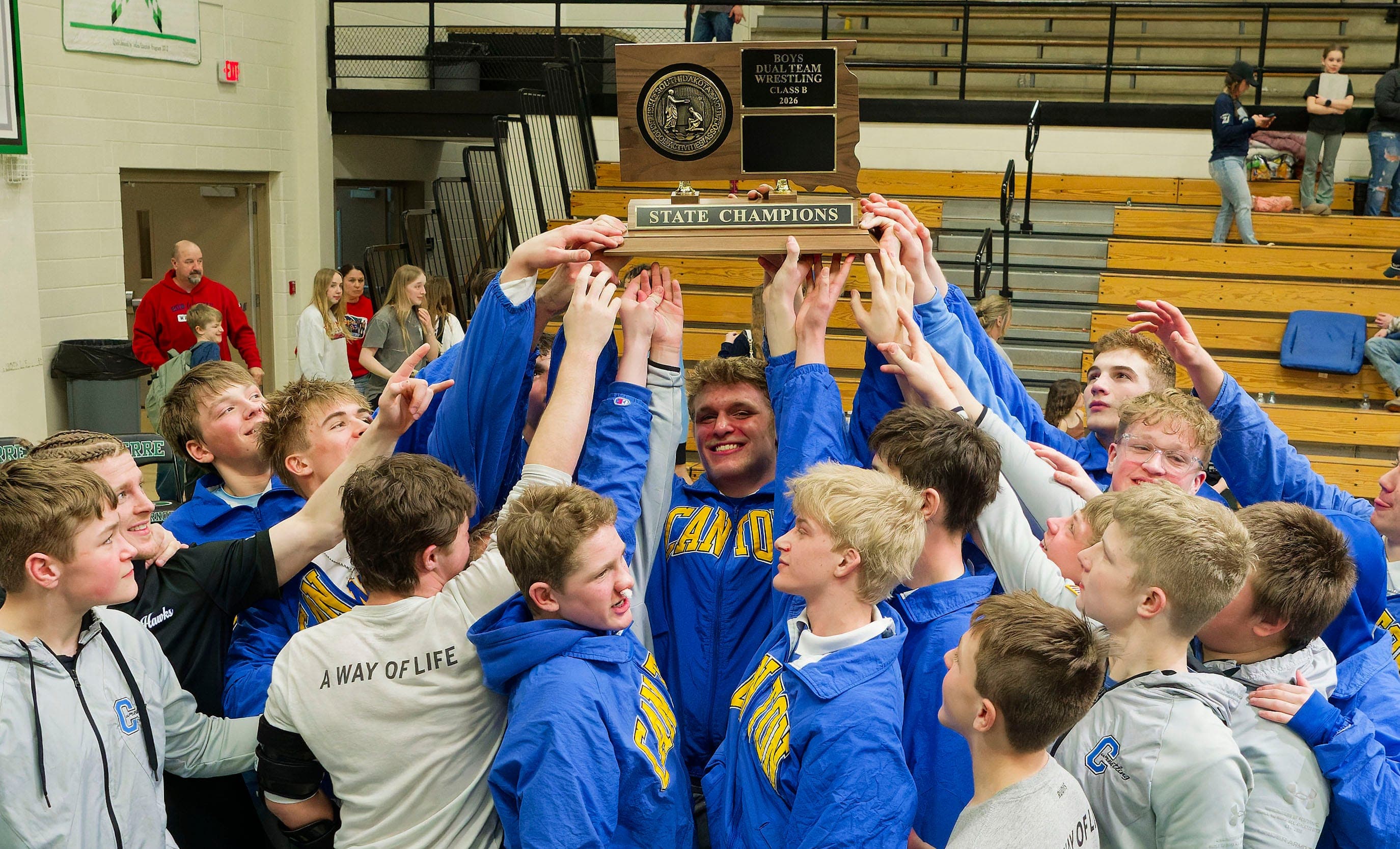 Collection of sports items from SDHSAA board of directors meeting