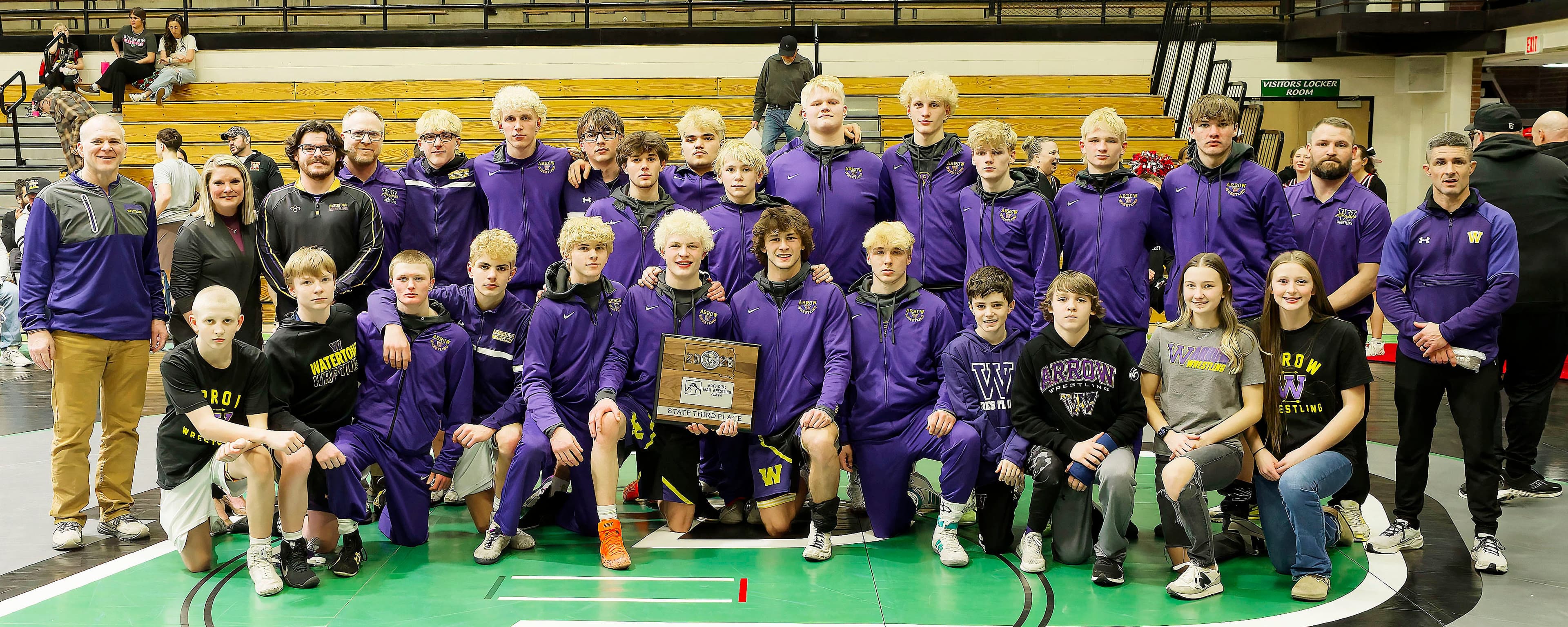 Watertown Warriors Dominate in State Wrestling Championships!