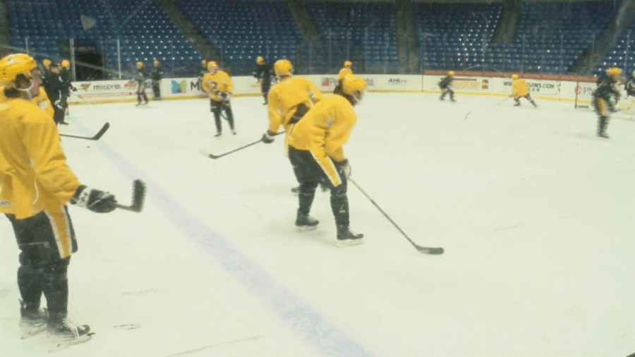 WBS Penguins prepare for Game 1 of the Atlantic Division Final