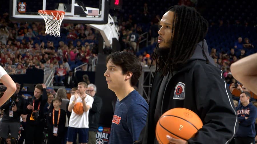 Ty Rodgers continuing to impact, motivate Illini while away from action