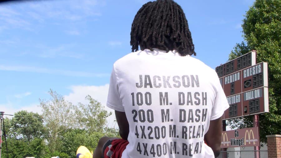 Speed translates to several distances for Danville’s D’Mario Jackson