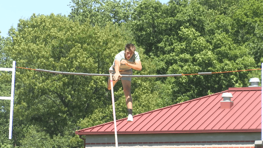 Charging to new heights: Pike Central track star continues to break school records