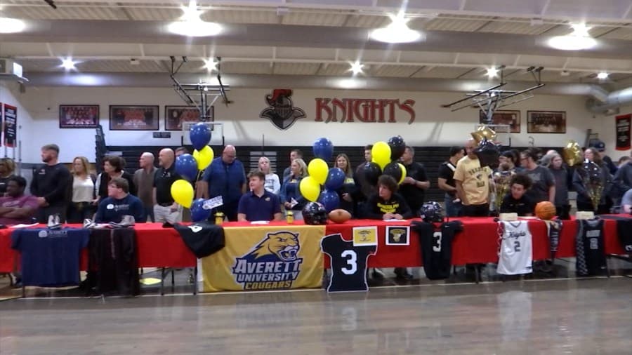 Cave Spring high school celebrates student-athletes on signing day