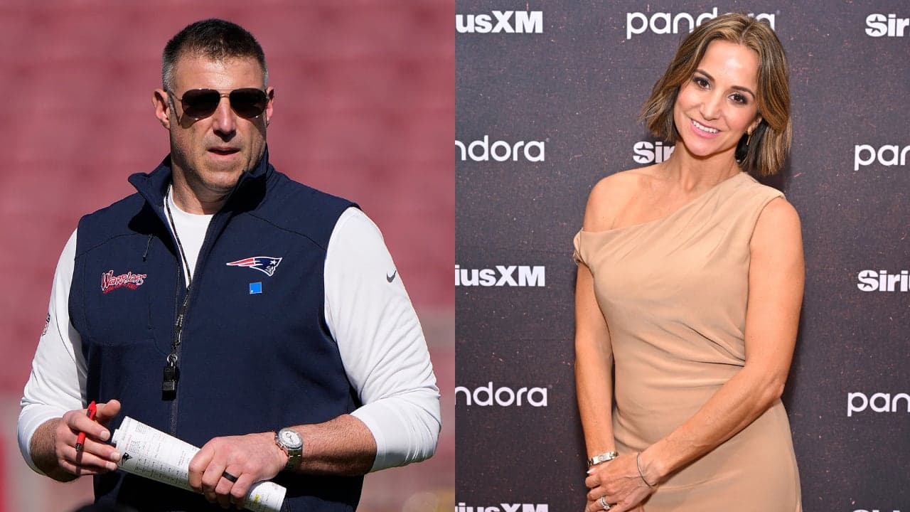 Patriots coach Mike Vrabel breaks silence after published photos of him with Dianna Russini