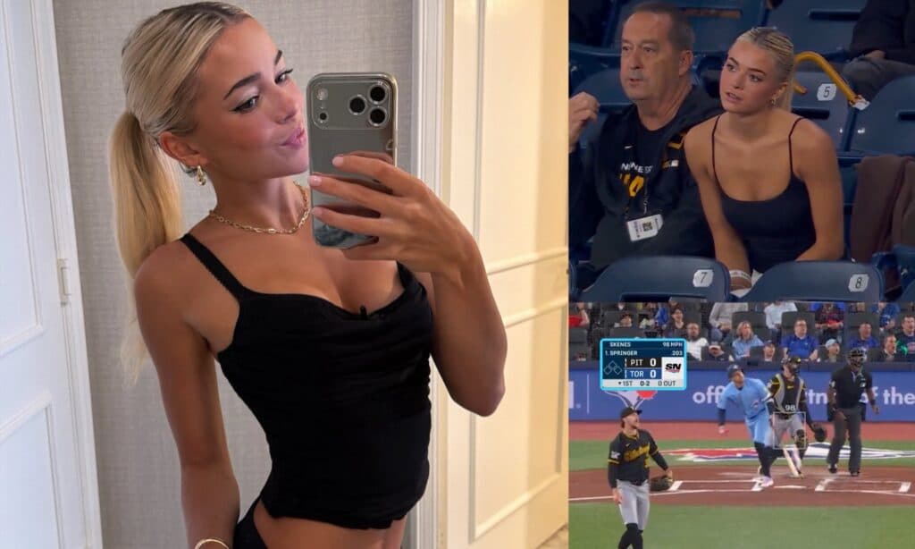 Social Media Reacts To Livvy Dunne Dropping F-Bomb After George Springer Crushes One Off Paul Skenes