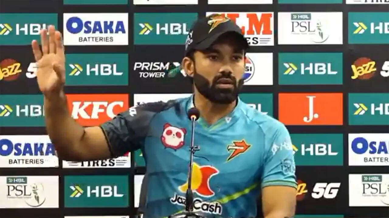 'I don't deserve a place in Pakistan team': Pakistan star Mohammad Rizwan's shocking admission after PSL slump - Watch