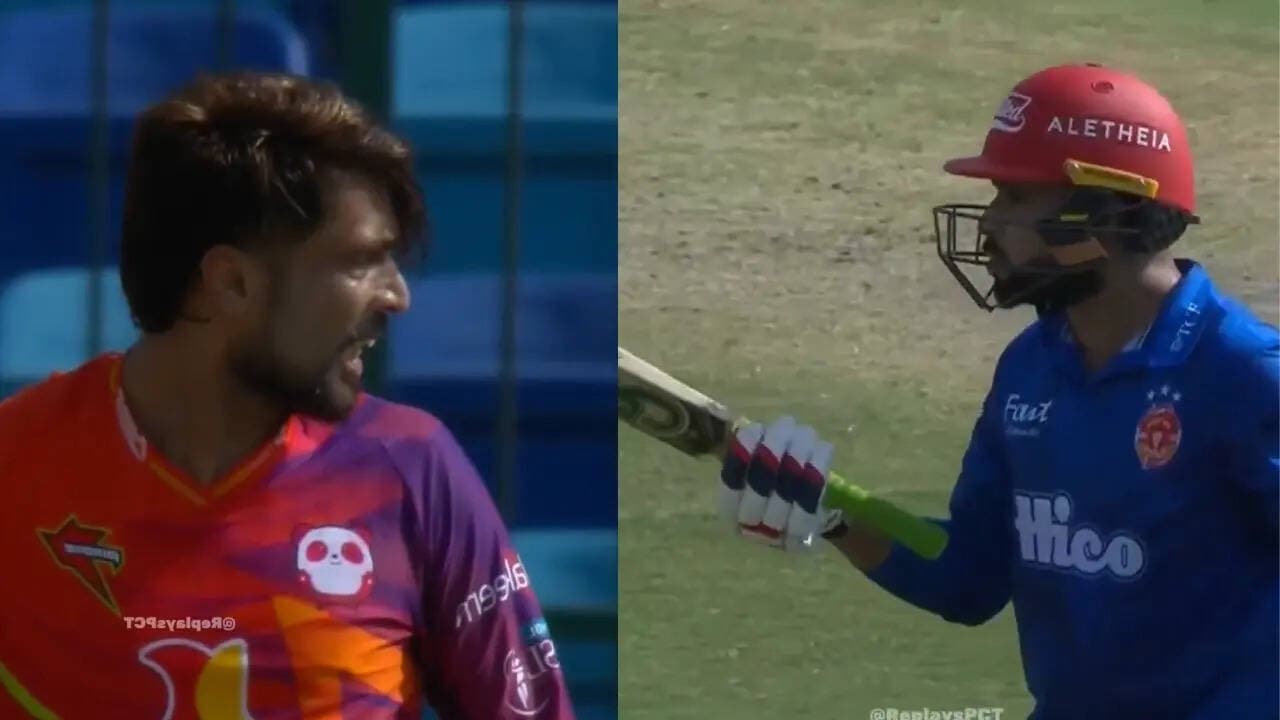 Huge fight in PSL: Faheem points bat at Mohammad Amir after wicket, tension erupts on pitch - Watch