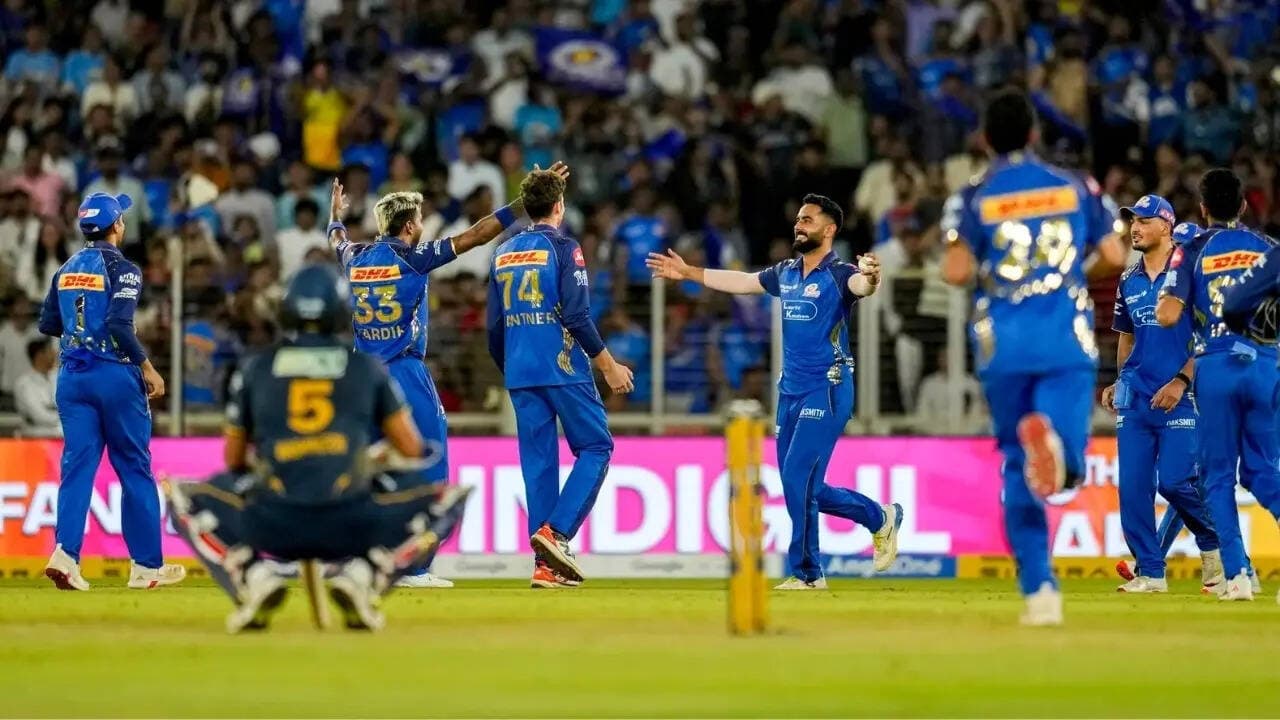 Tilak Varma turns it around: Mumbai Indians storm Ahmedabad, Gujarat Titans wiped out in 99-run rout