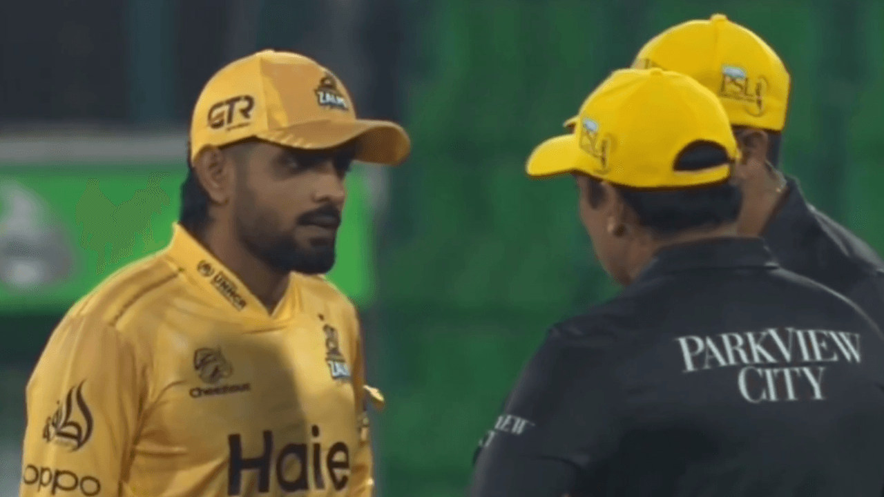 Heated exchange! Babar Azam vs umpire steals the show in PSL - Watch