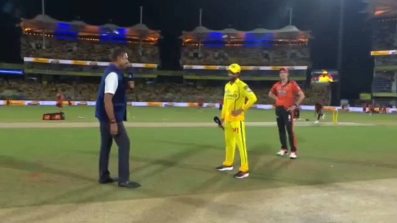 'MS Dhoni, where is he?': Excited Ravi Shashtri sends Chepauk crowd into frenzy at toss - Watch