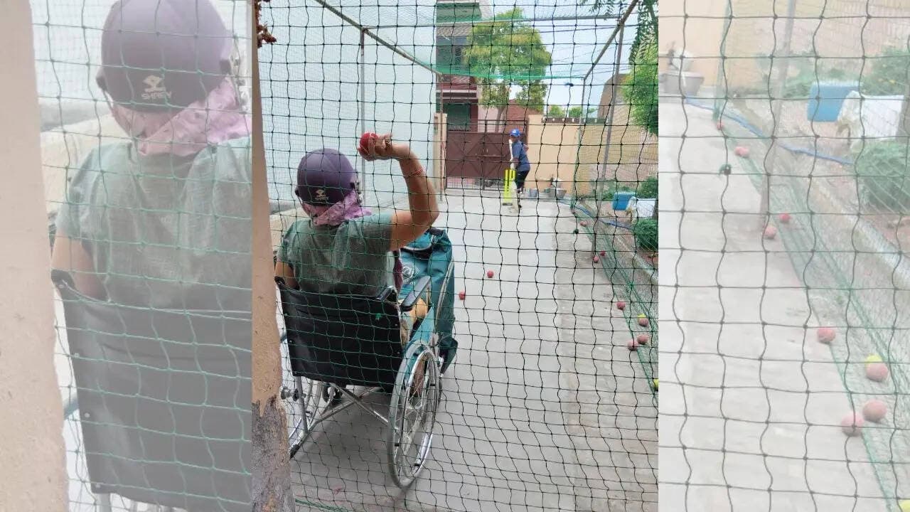 Bowling from wheelchair mom fuels cricketer’s success