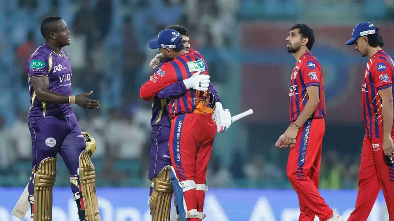 Yesterday IPL match result: Rinku Singh, Sunil Narine shine as KKR beat LSG in Super Over