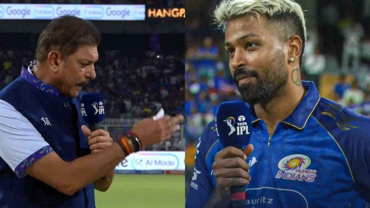 IPL 2026 | 'Playing for pride?' Hardik Pandya's response to Ravi Shastri during toss goes viral