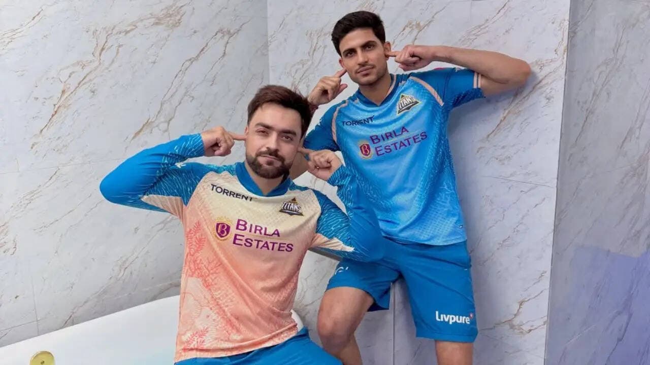 IPL 2026 | 'Khamma Ghani': Shubman Gill, Rashid Khan tease Rajasthan Royals with witty social media post