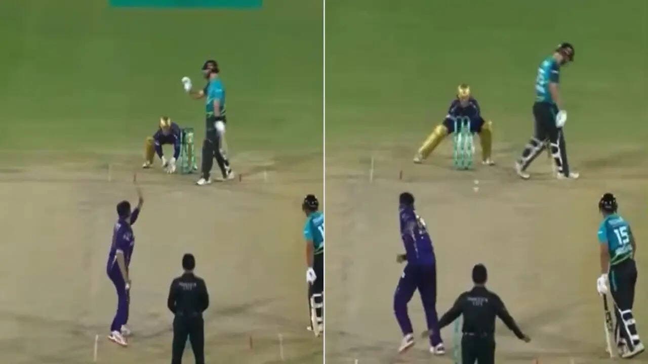 Drama in PSL over Usman Tariq's action: Batter walks away twice vs Pakistan spinner - Watch